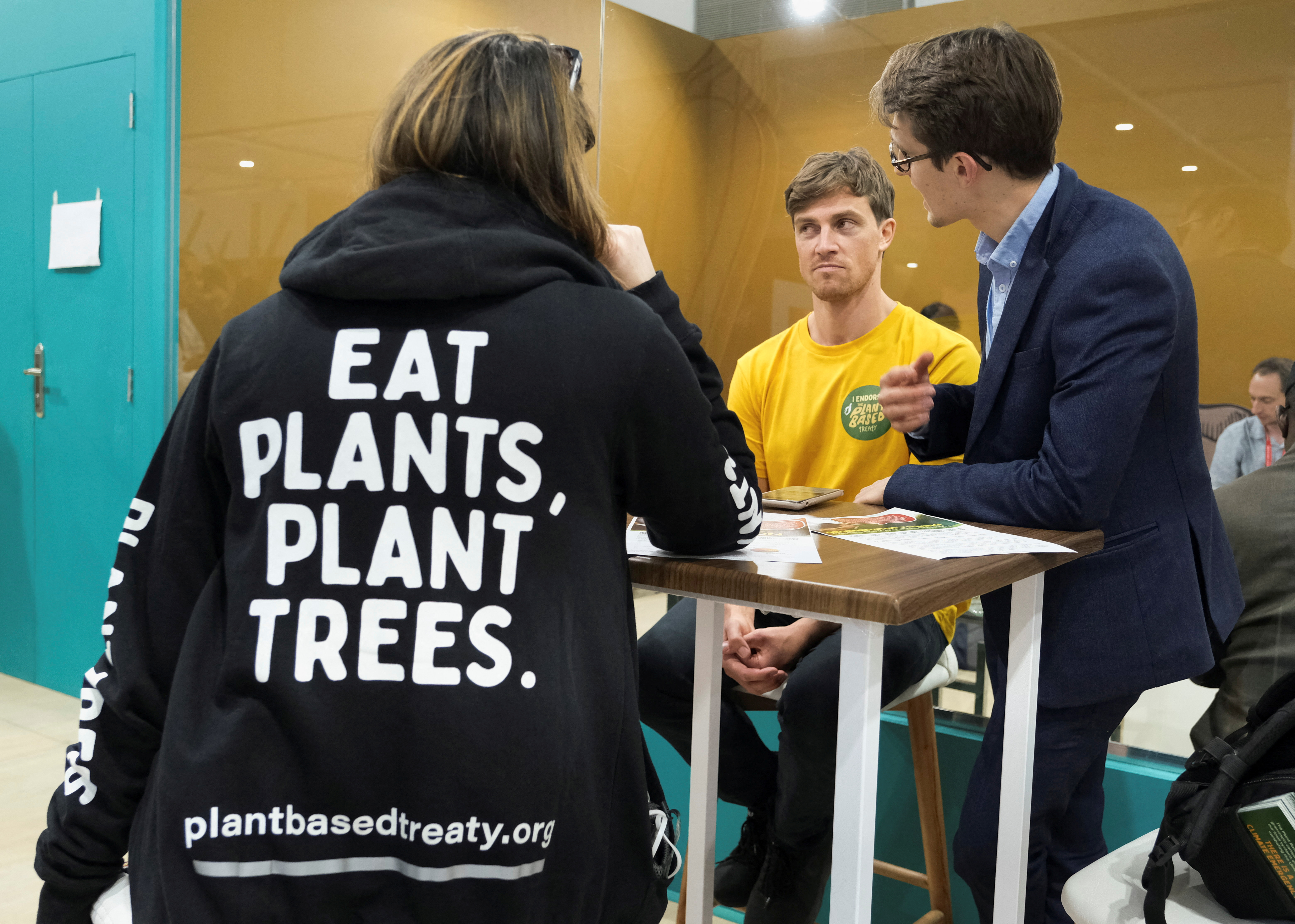 The Plant Based Treaty  Eat Plants, Plant Trees