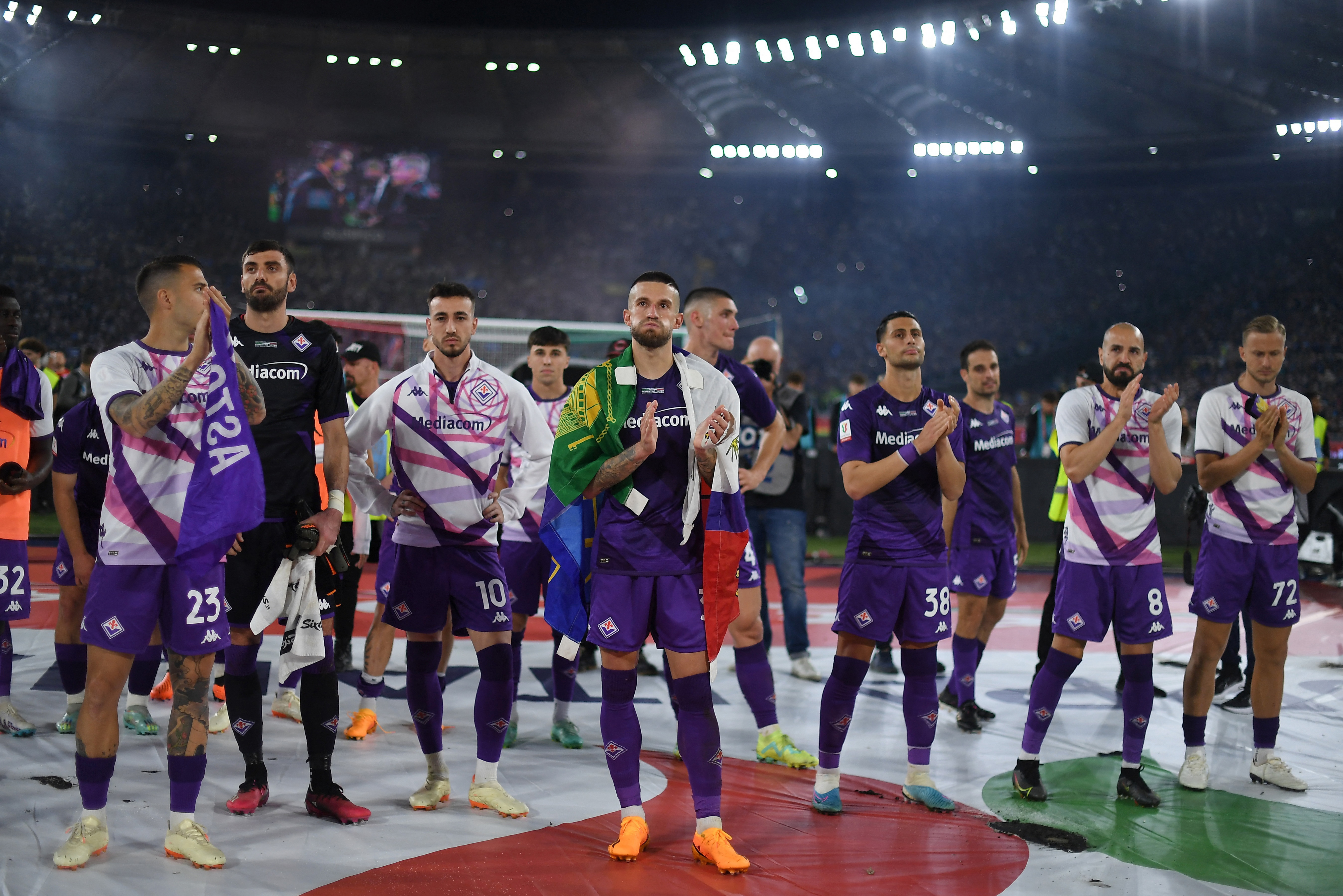 Fiorentina 1-2 Internazionale :: Coppa Italia 2022/23 :: Match Events 