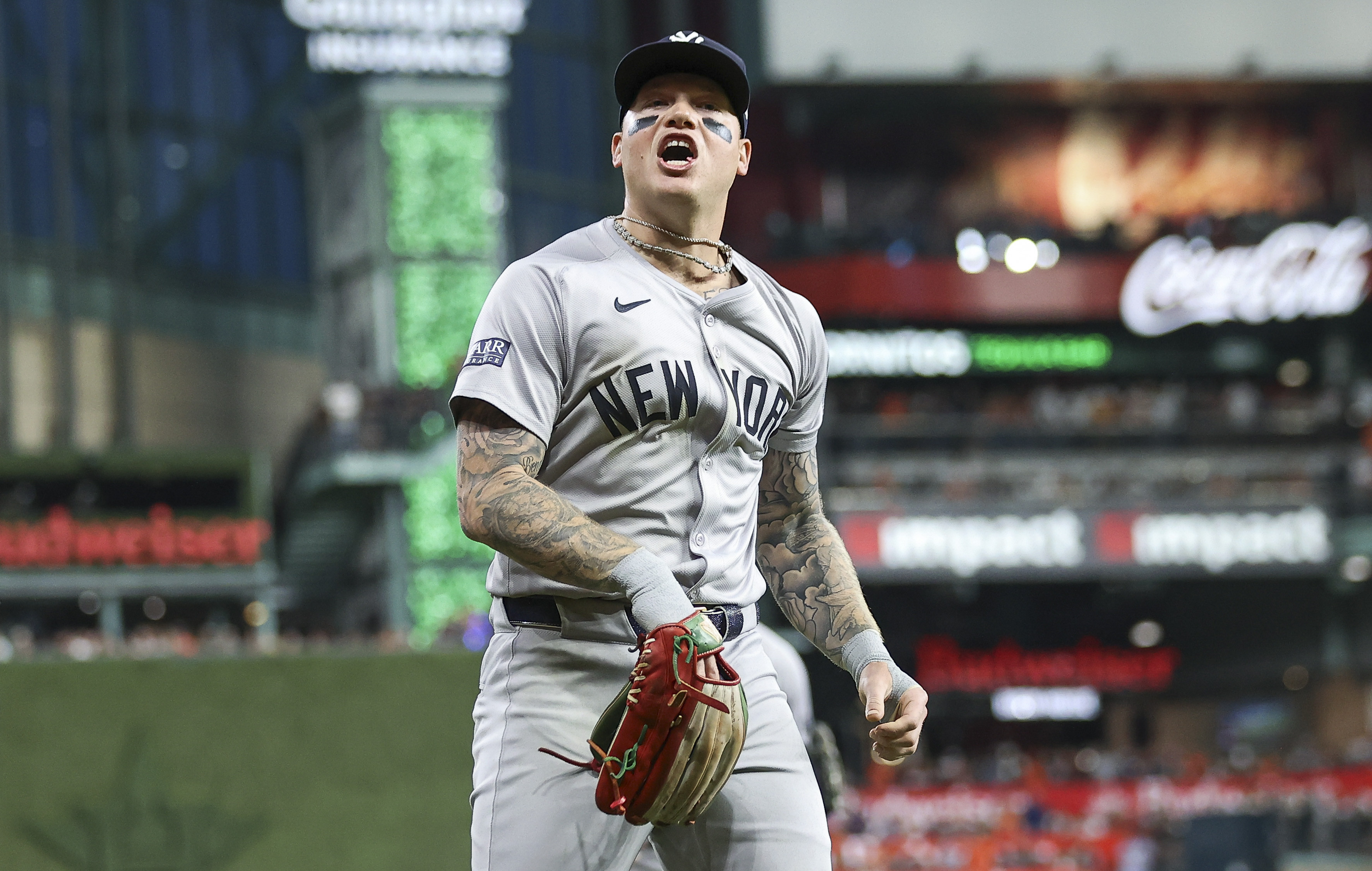 Late surge leads Yankees past sloppy Astros Reuters