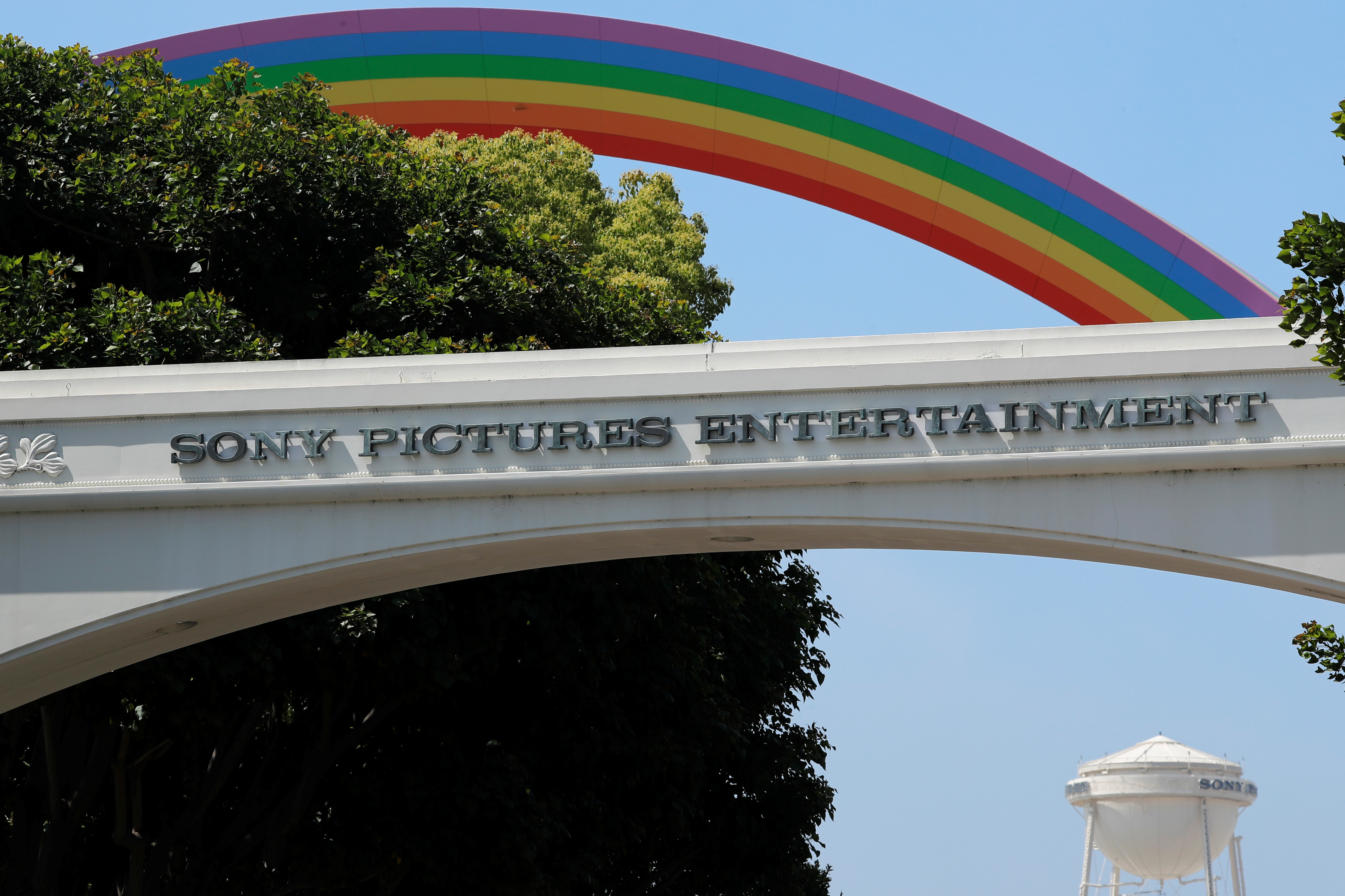 Sony Pictures Studio where Meghan Markle's father worked as a lighting director for the television sitcom 