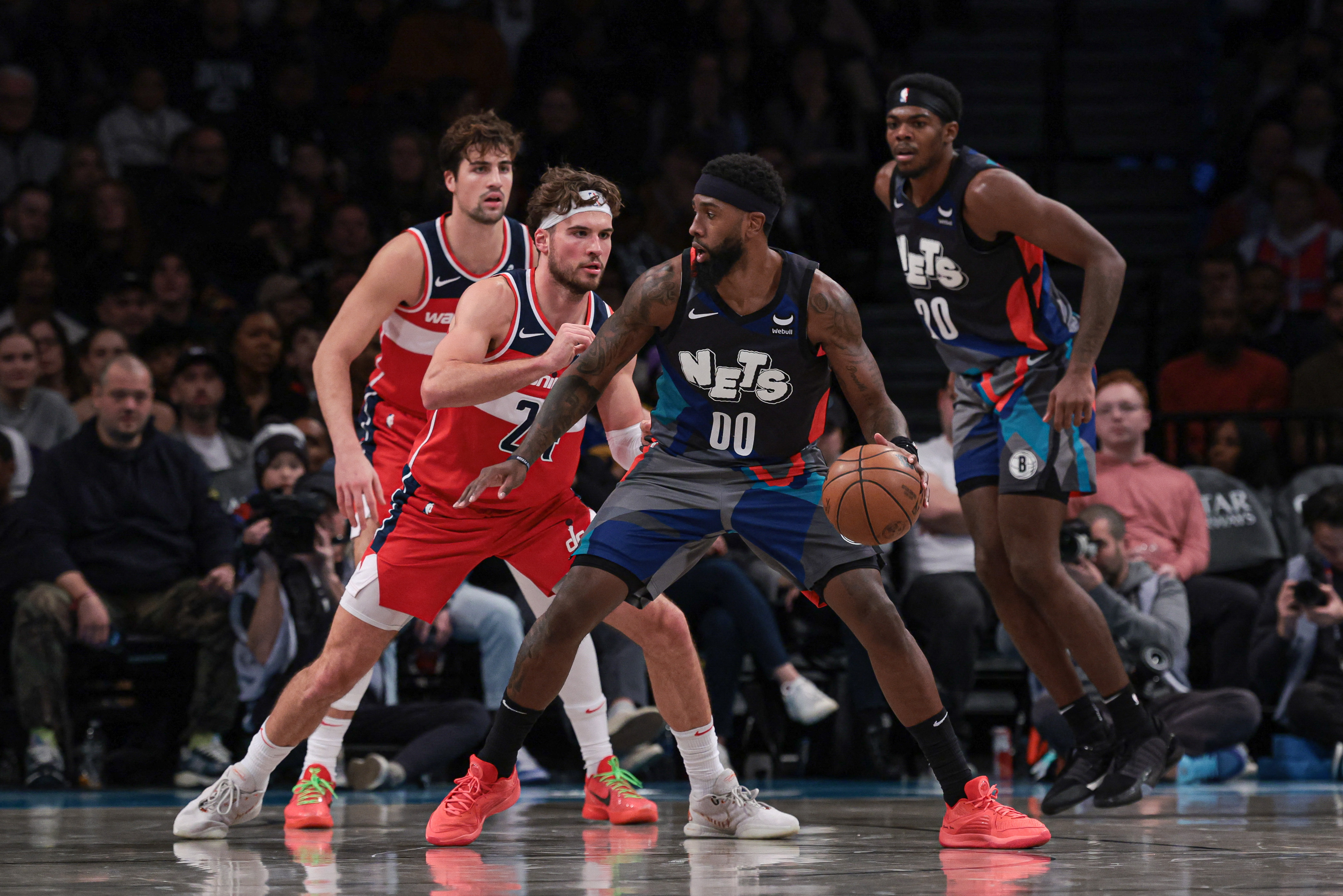 Nets survive late-game scare in wi over Washington Wizards