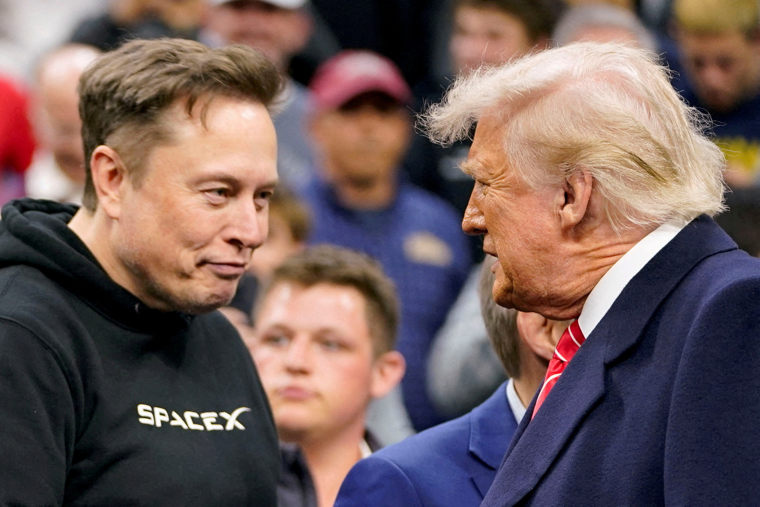 Trump-Musk row slams Tesla shares, $150 billion in market value wiped out |  Reuters