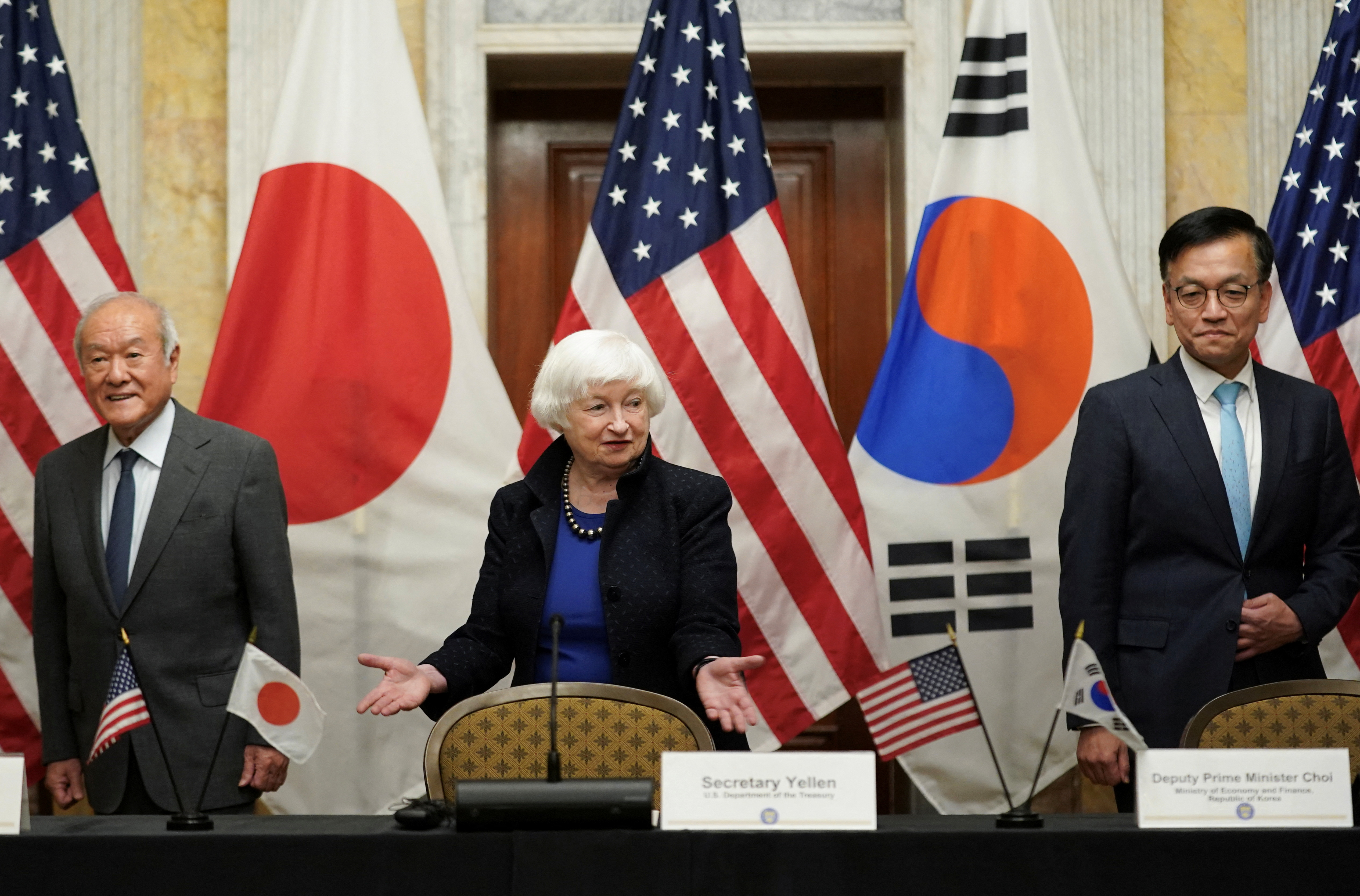 US nods to 'serious' Japan, S.Korea concerns over slumping 
