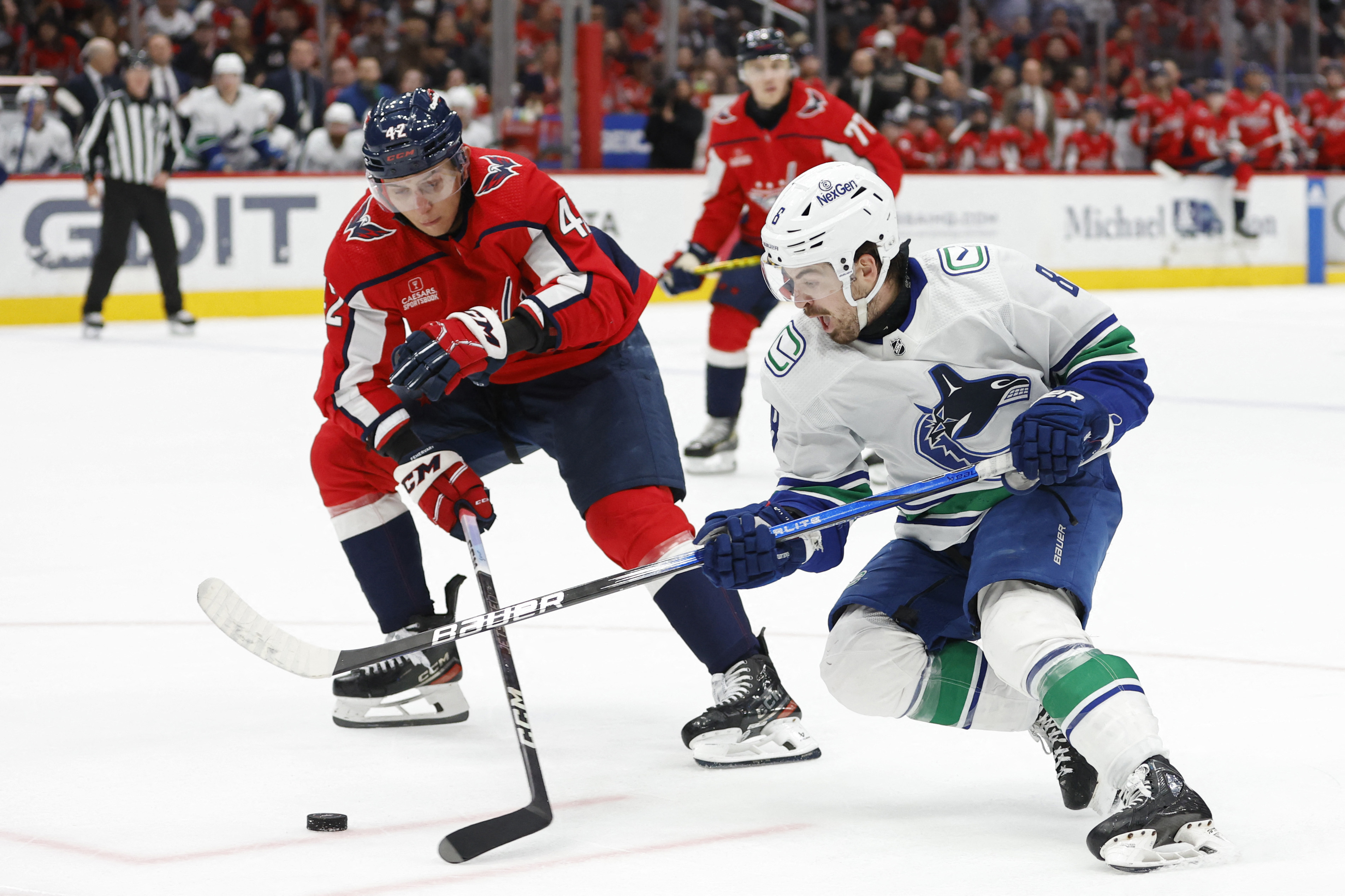 J.T. Miller's OT goal lifts Canucks over Capitals | Reuters