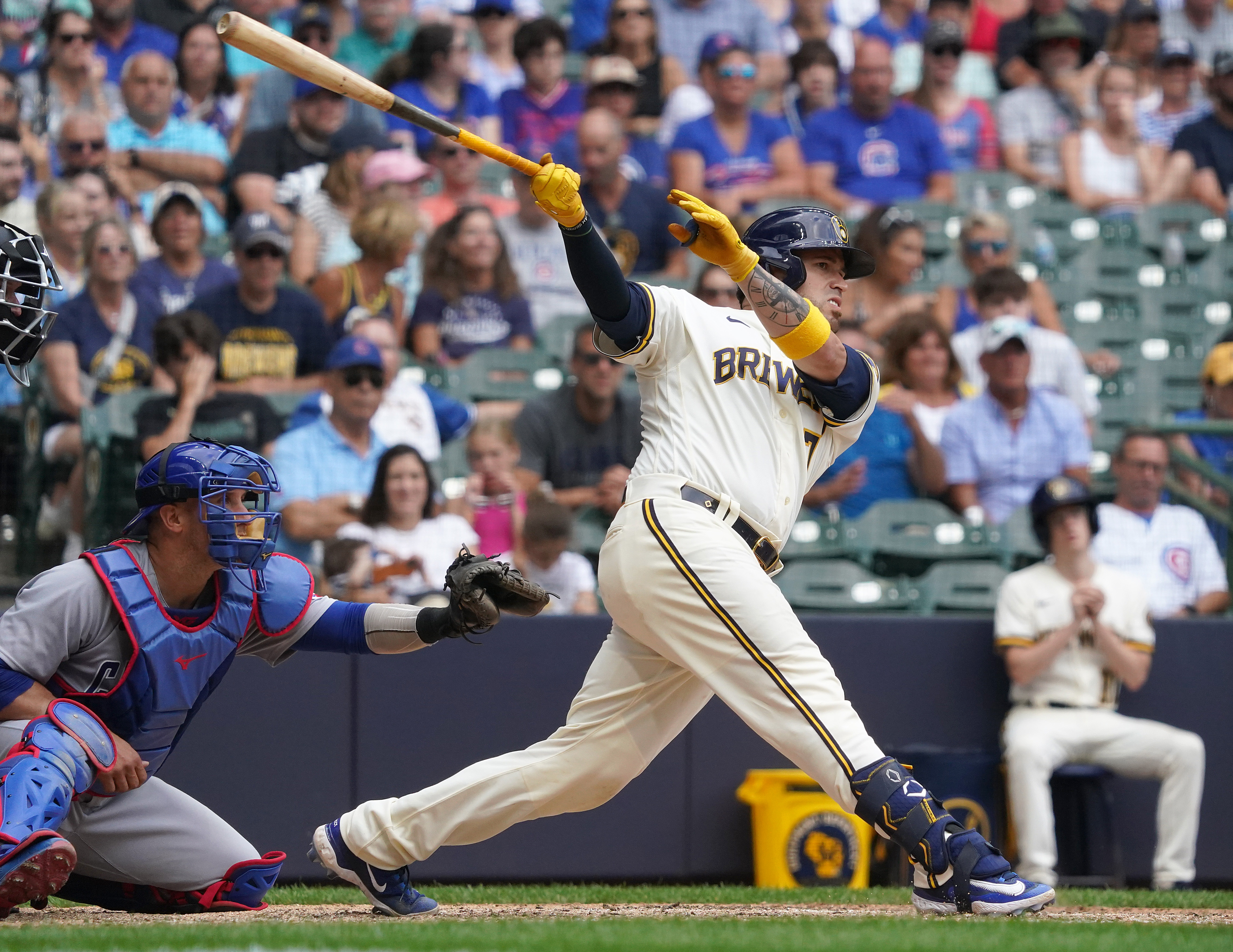 Caratini 8th-inning homer lifts Brewers over Cubs 6-5, overcoming