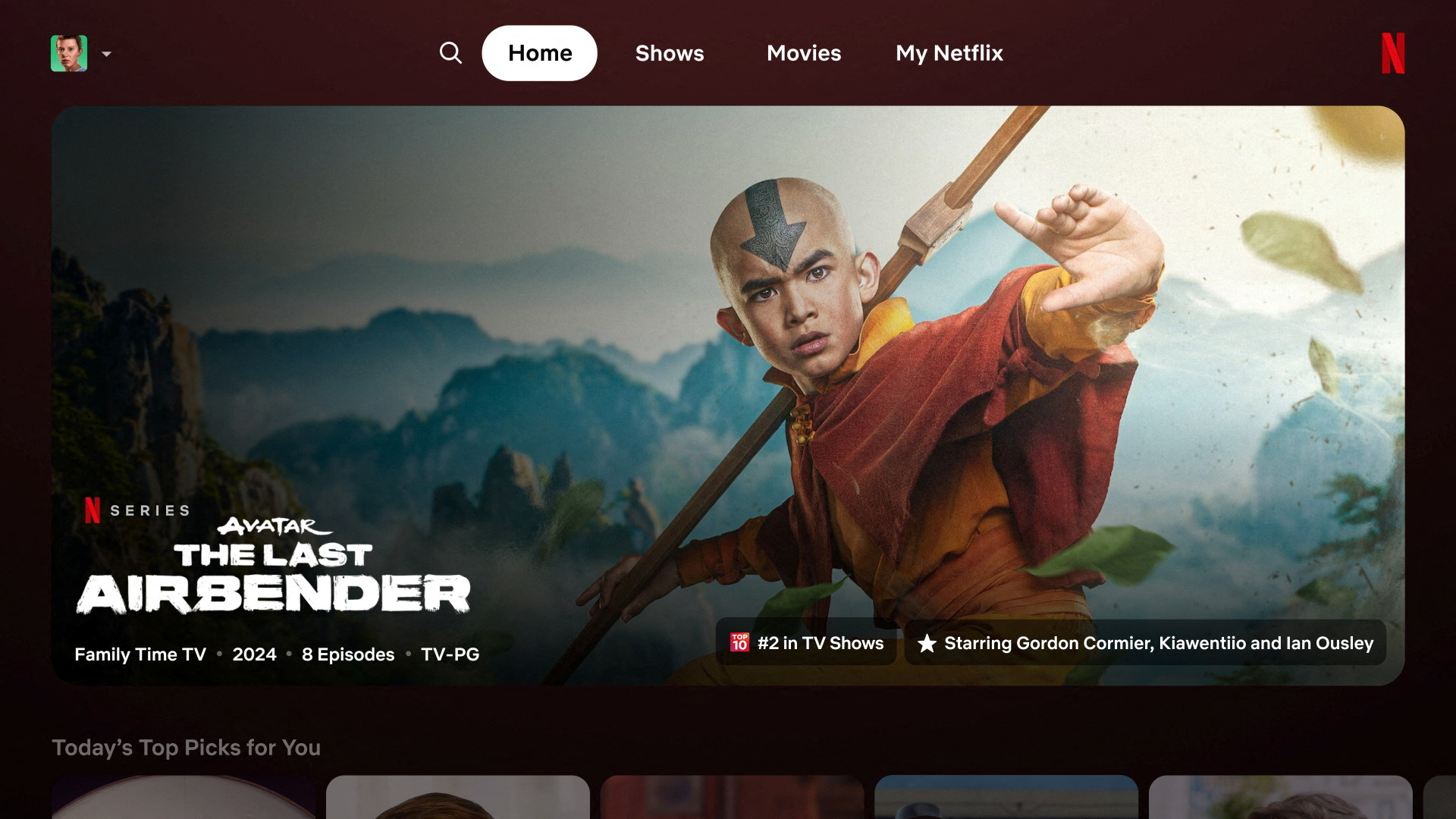 Netflix tests TV app redesign