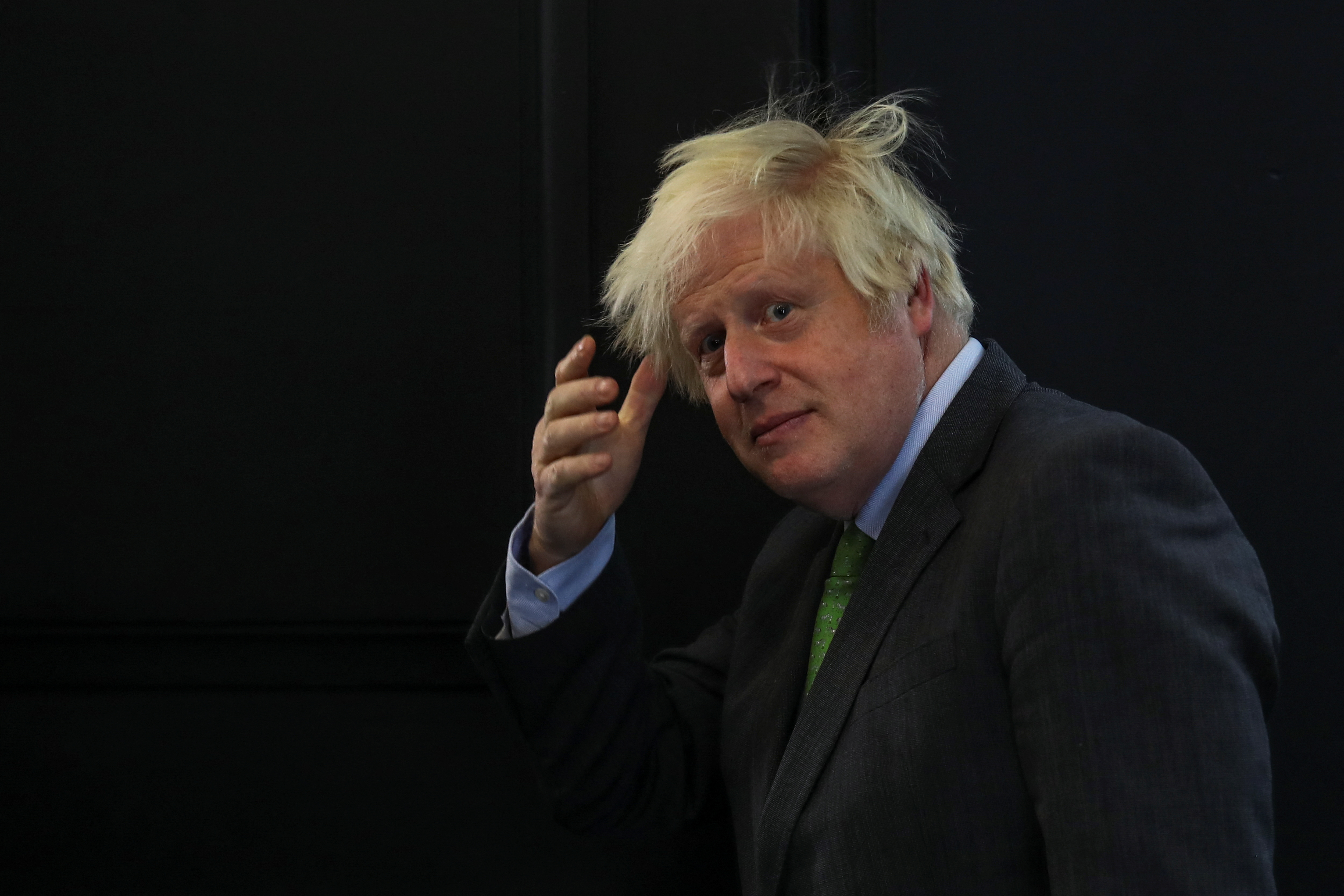 United Kingdom's former Prime Minister Boris Johnson meets Sao Paulo's Governor