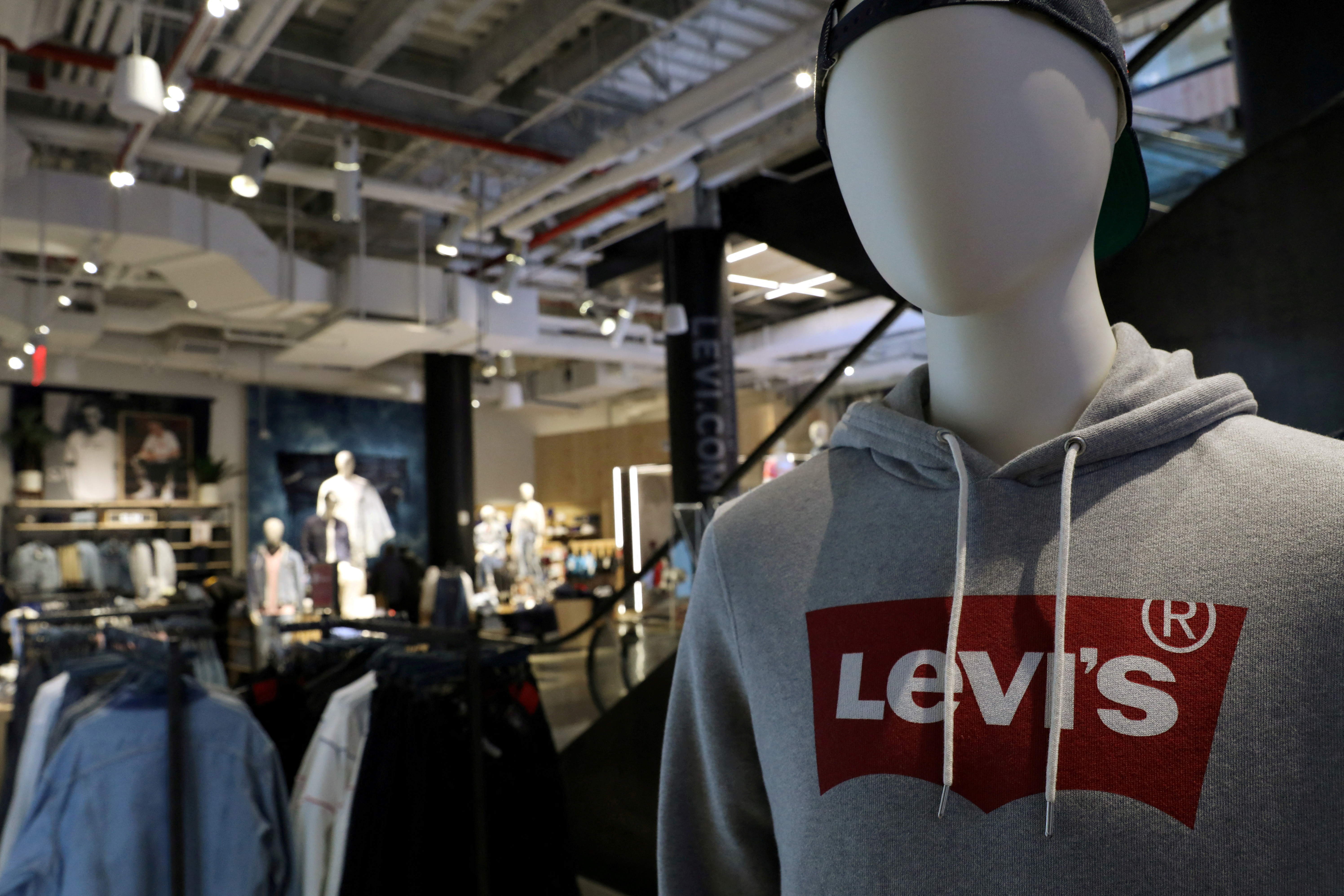 Levi Strauss goes public for the second time at $17 per share