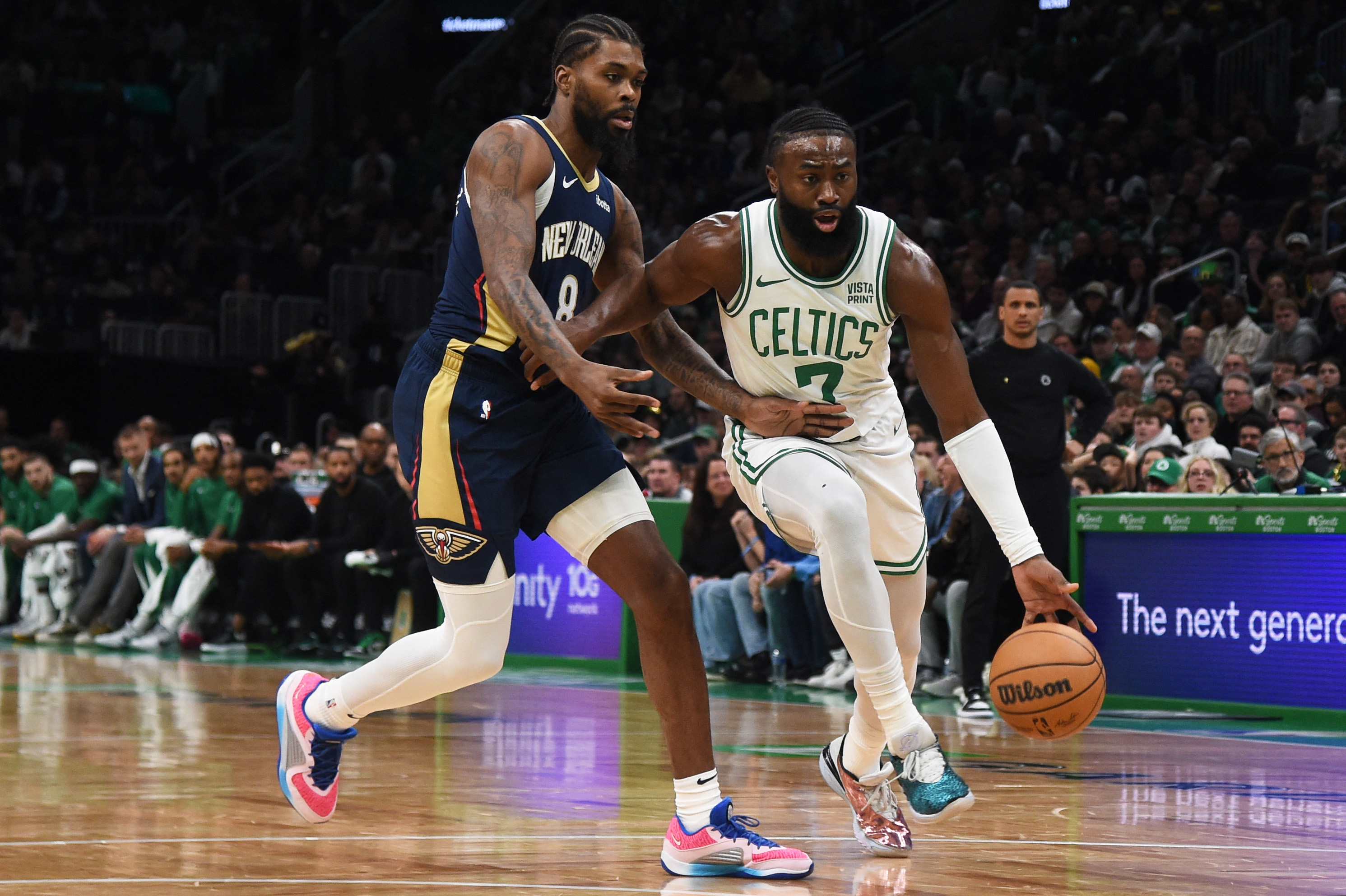 Celtics overtake Pelicans in fourth quarter | Reuters