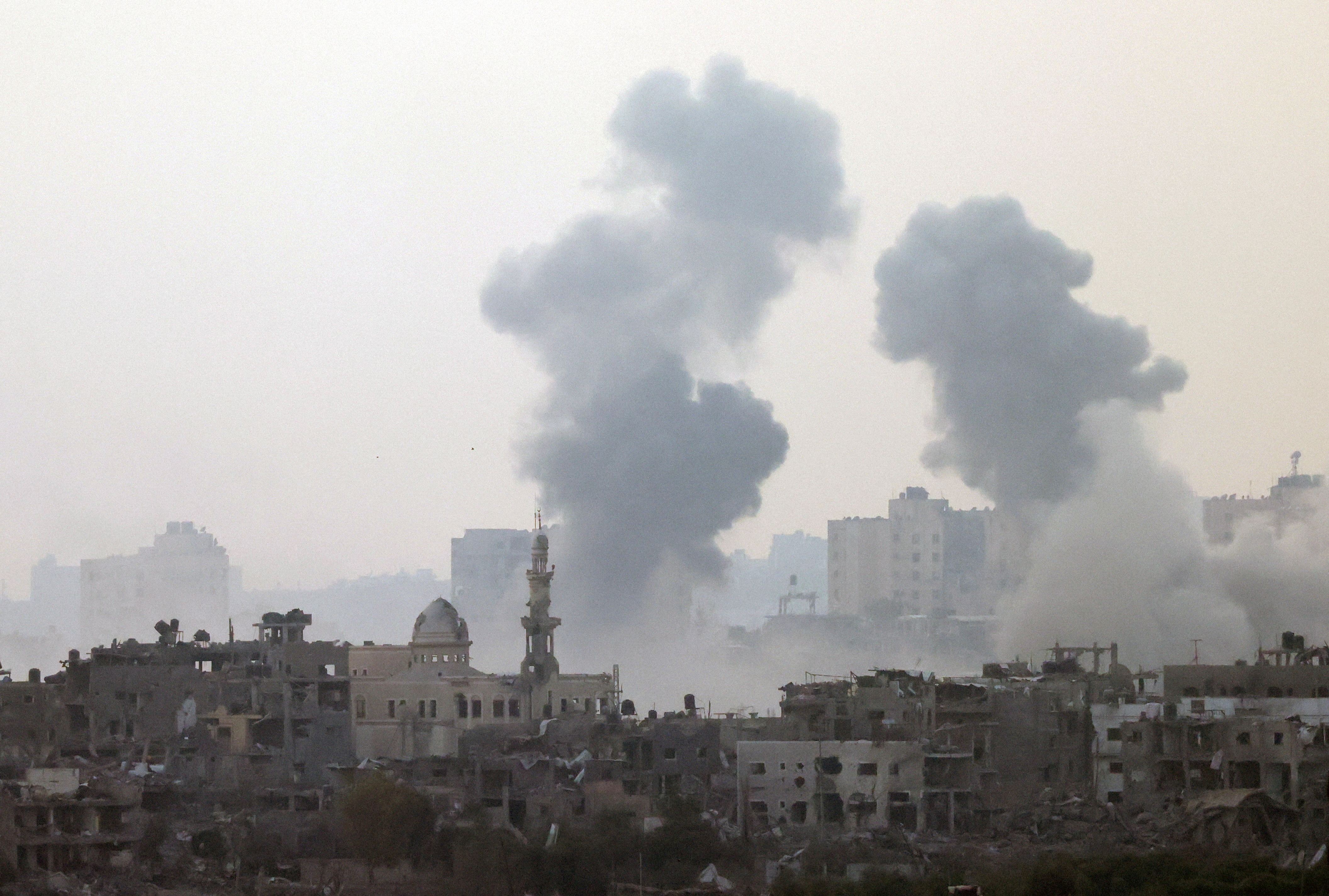 Russia says Israel’s Gaza bombardment is against international law