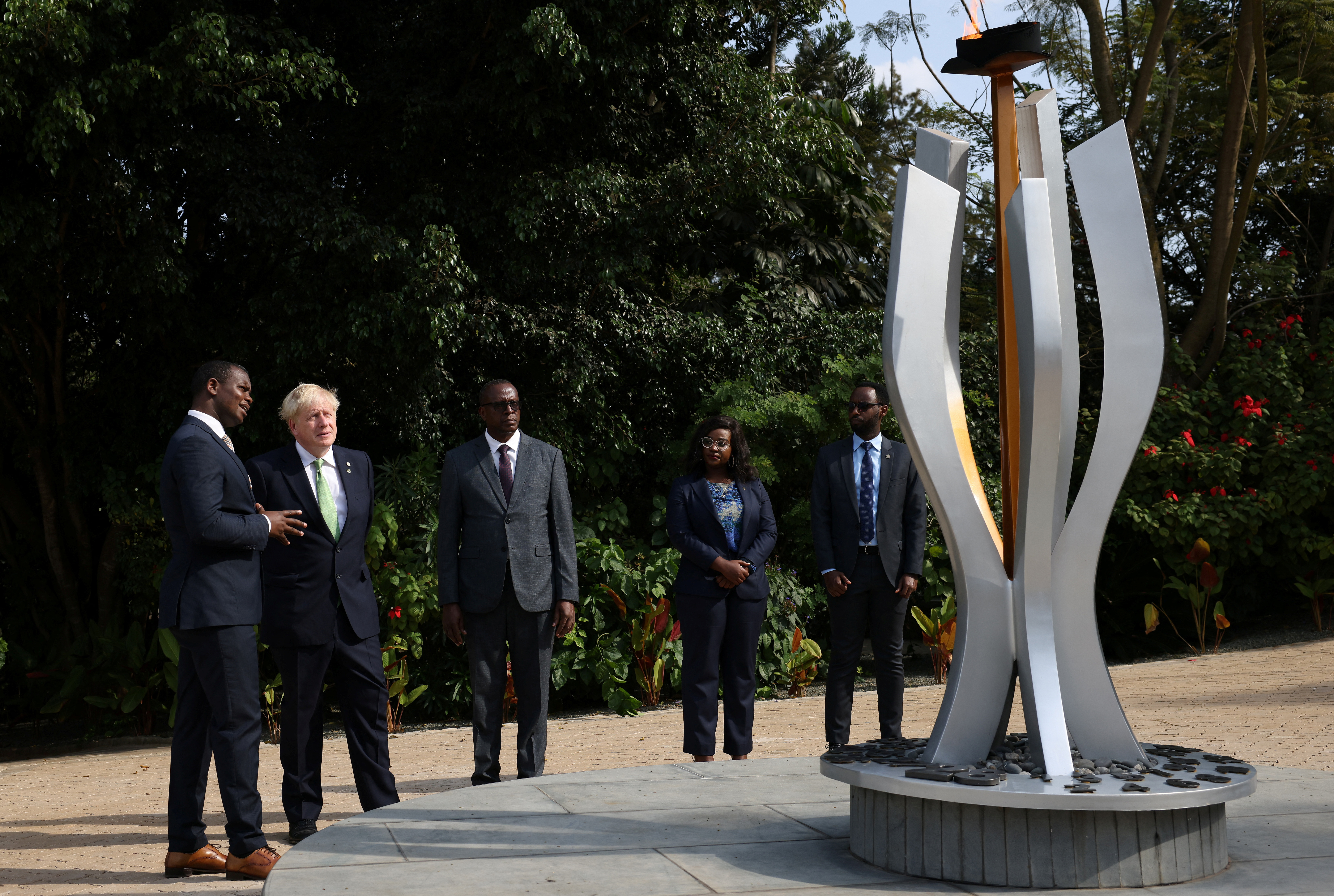 Britain's PM Attends Day Four Of The 2022 Commonwealth Heads of Government Meeting