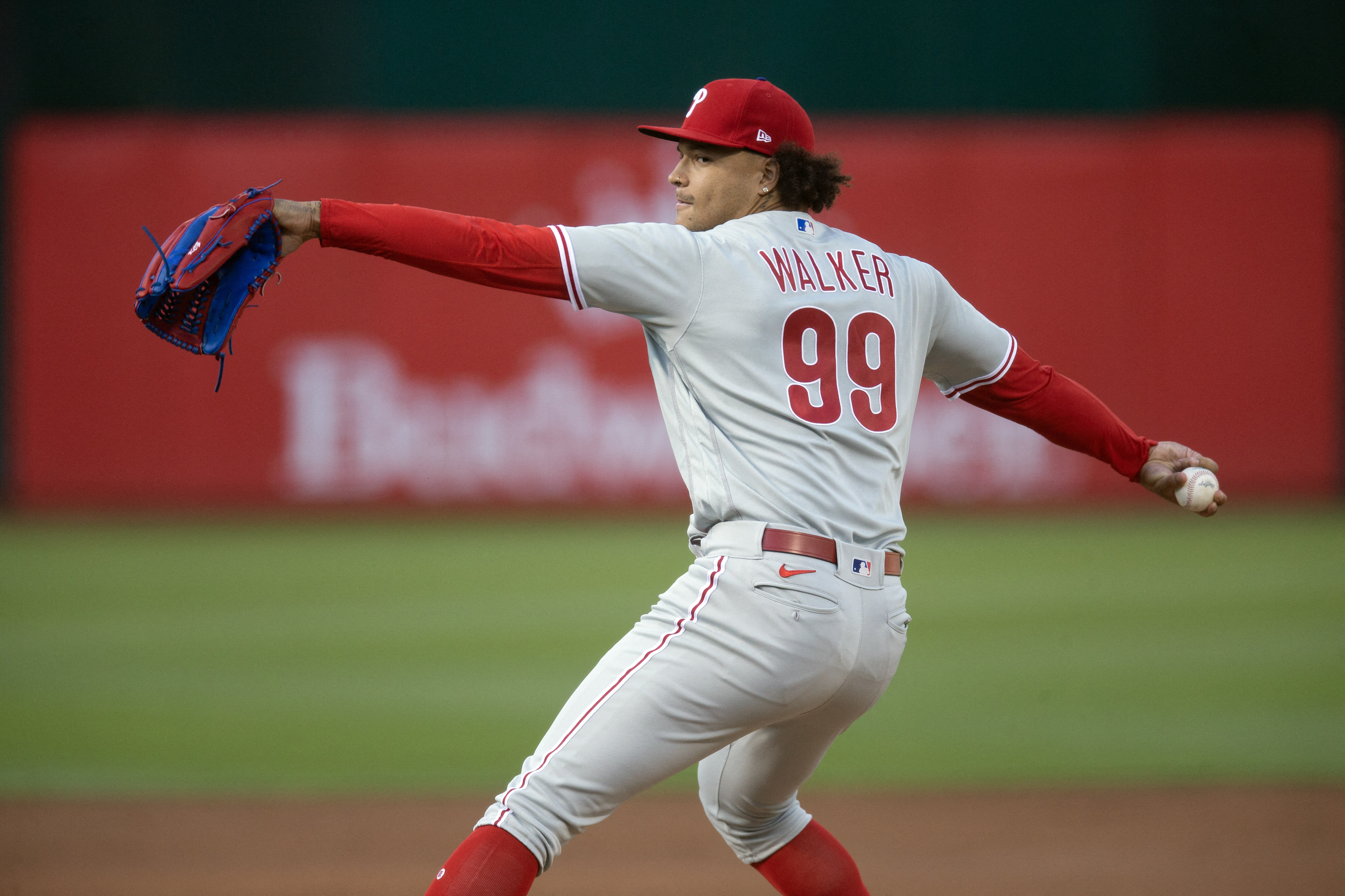 Taijuan Walker fires eight strong innings as Phils top A's