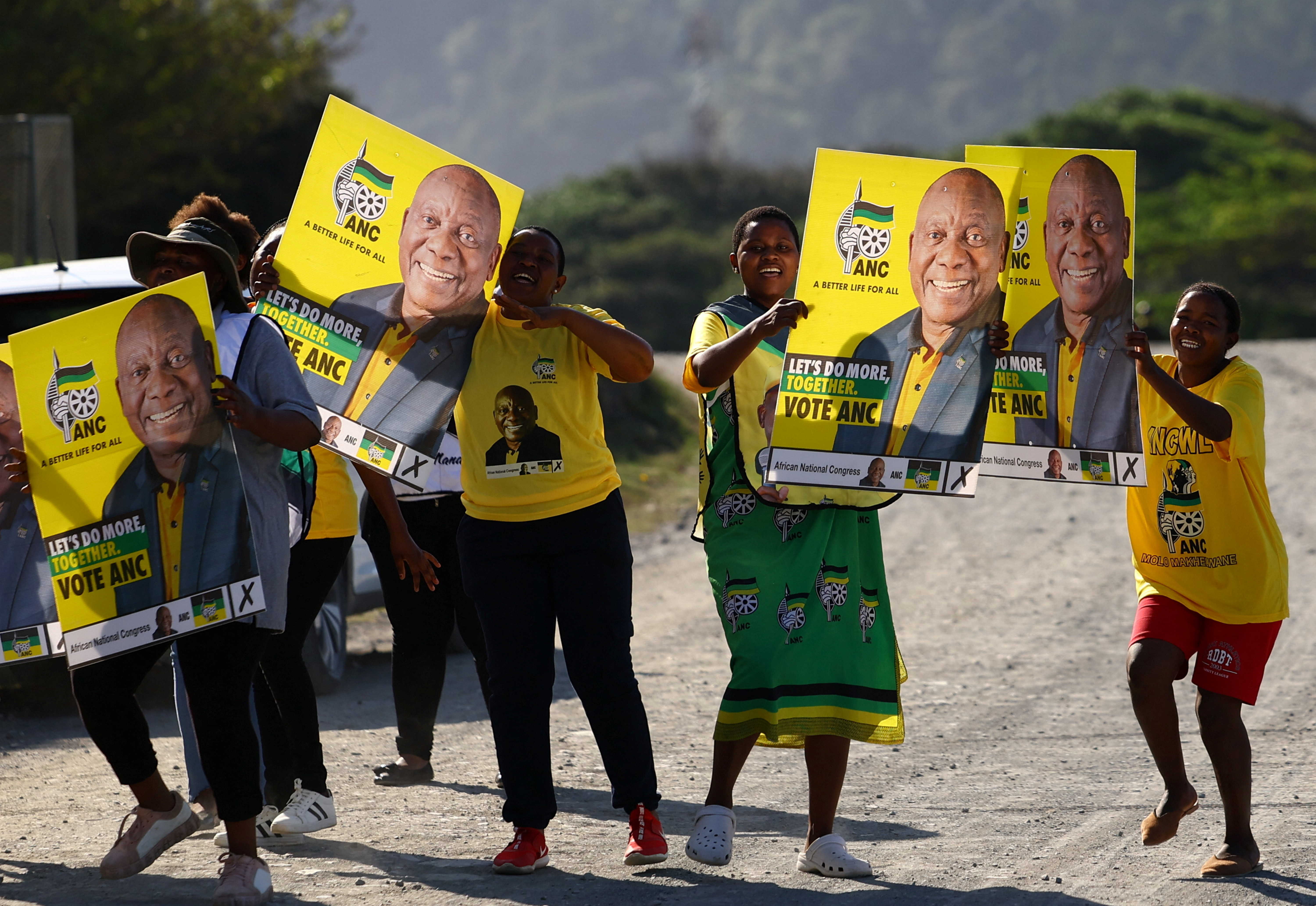 In rural South Africa, ANC legacy rivals youth frustration before poll