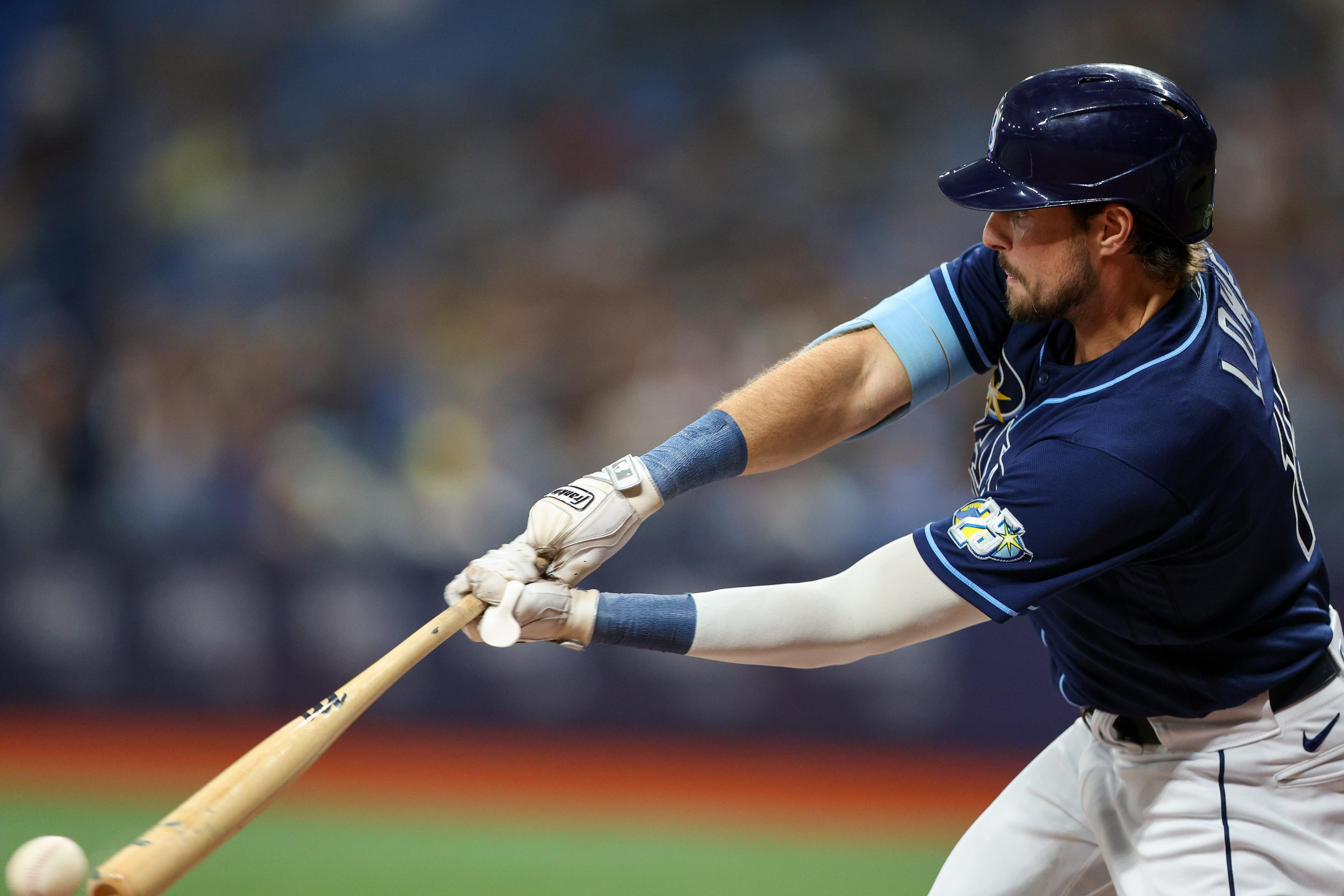 21 JUN 2014: Jose Altuve of the Astros during the regular season game  between the Houston Astros and the Tampa Bay Rays at Tropicana Field in St.  Petersburg, Florida. The Astros and