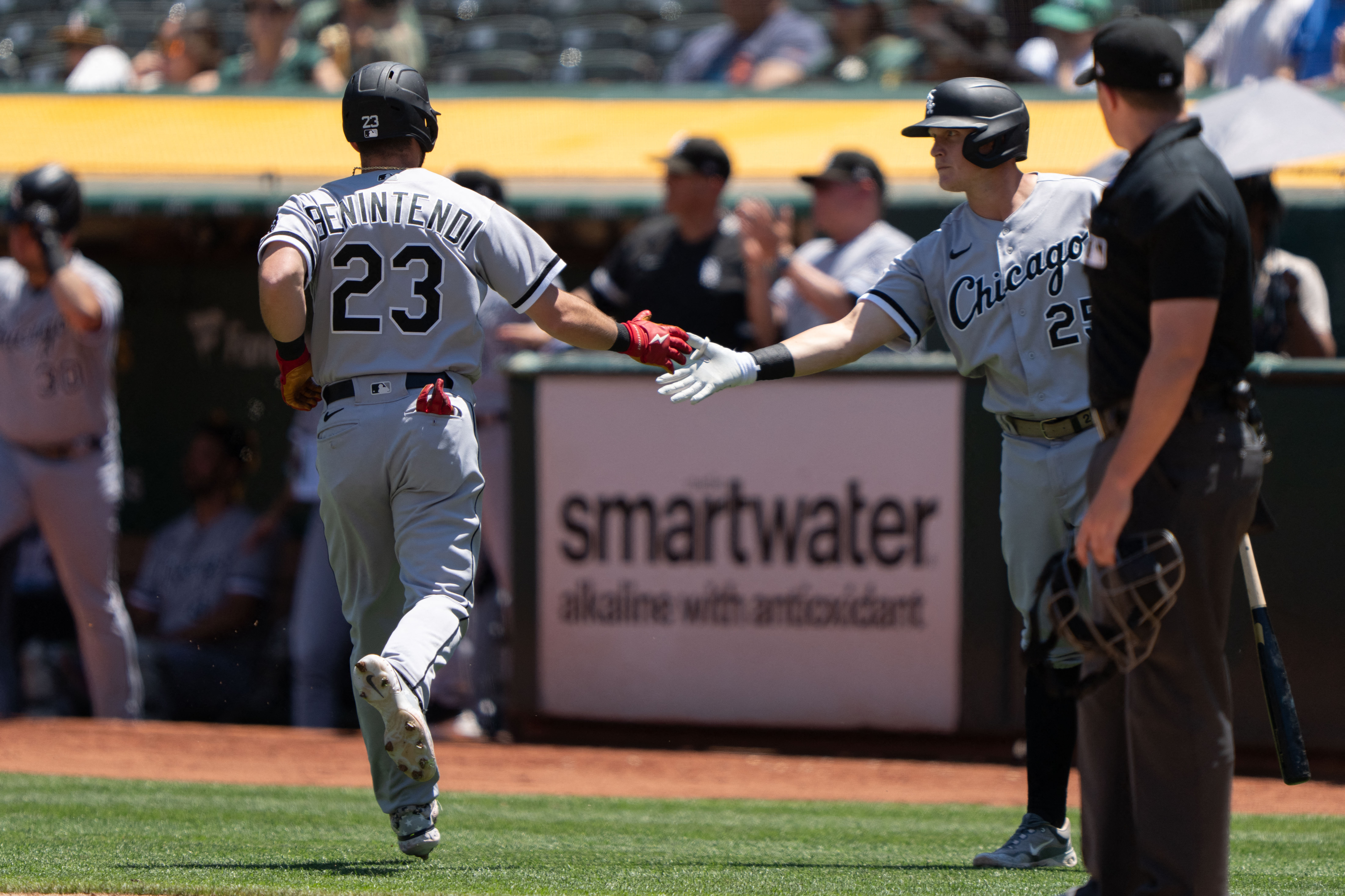 Athletics hammer White Sox