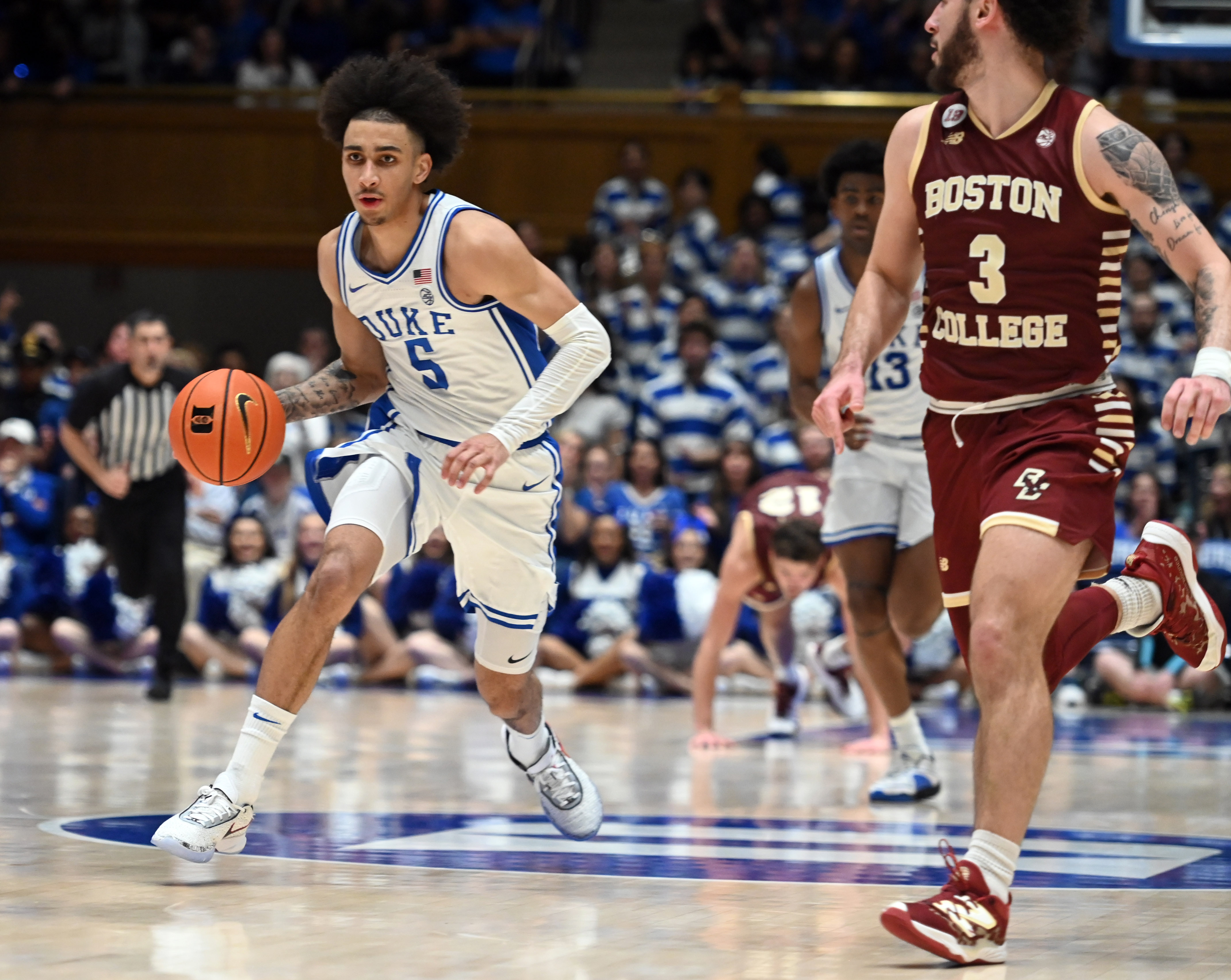 And one: Mitchell's double-digit scoring, teamwork lift Duke men's  basketball past Boston College - The Chronicle