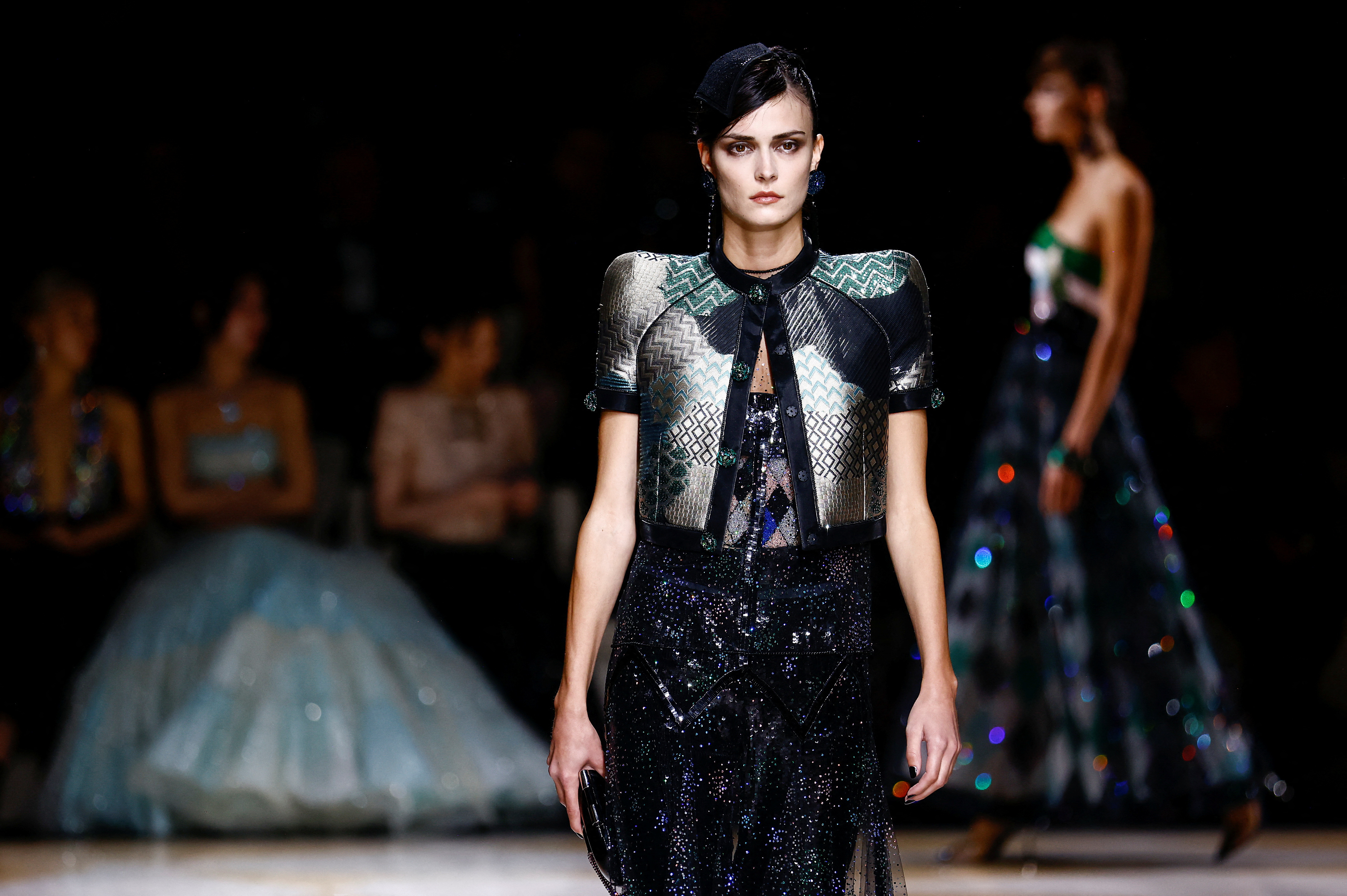 Glitz, glamor and going out: London Fashion Week returns to the spectacle