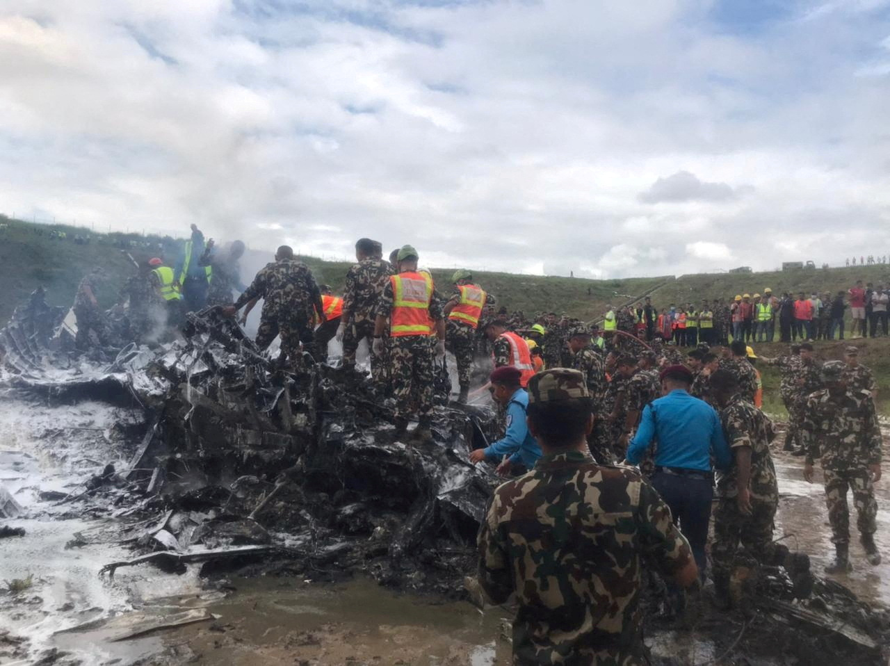 Plane crash at Nepal's Kathmandu airport kills 18; captain survives ...