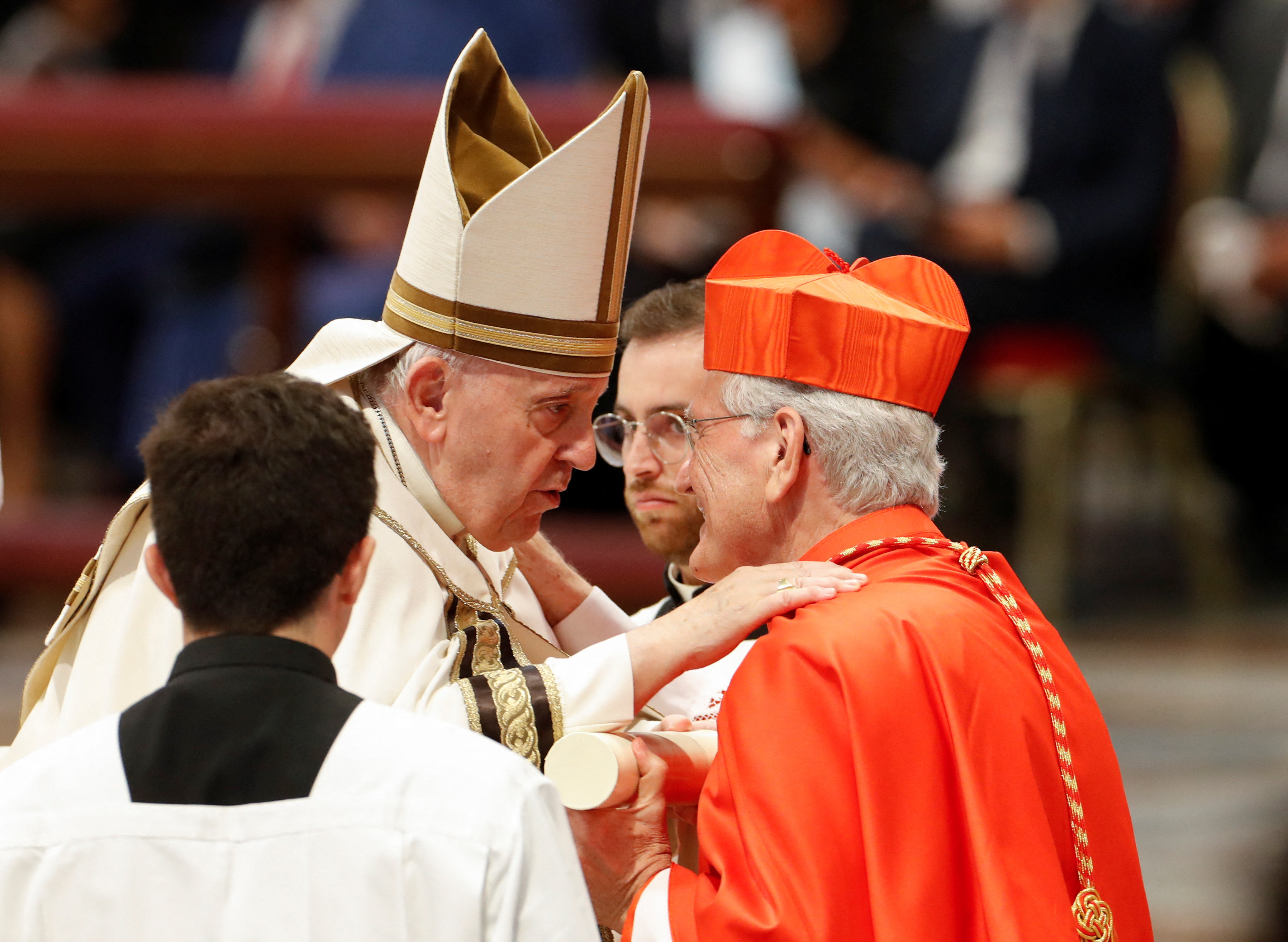 emne gennembore gjorde det With new cardinals, pope puts stamp on Church future | Reuters