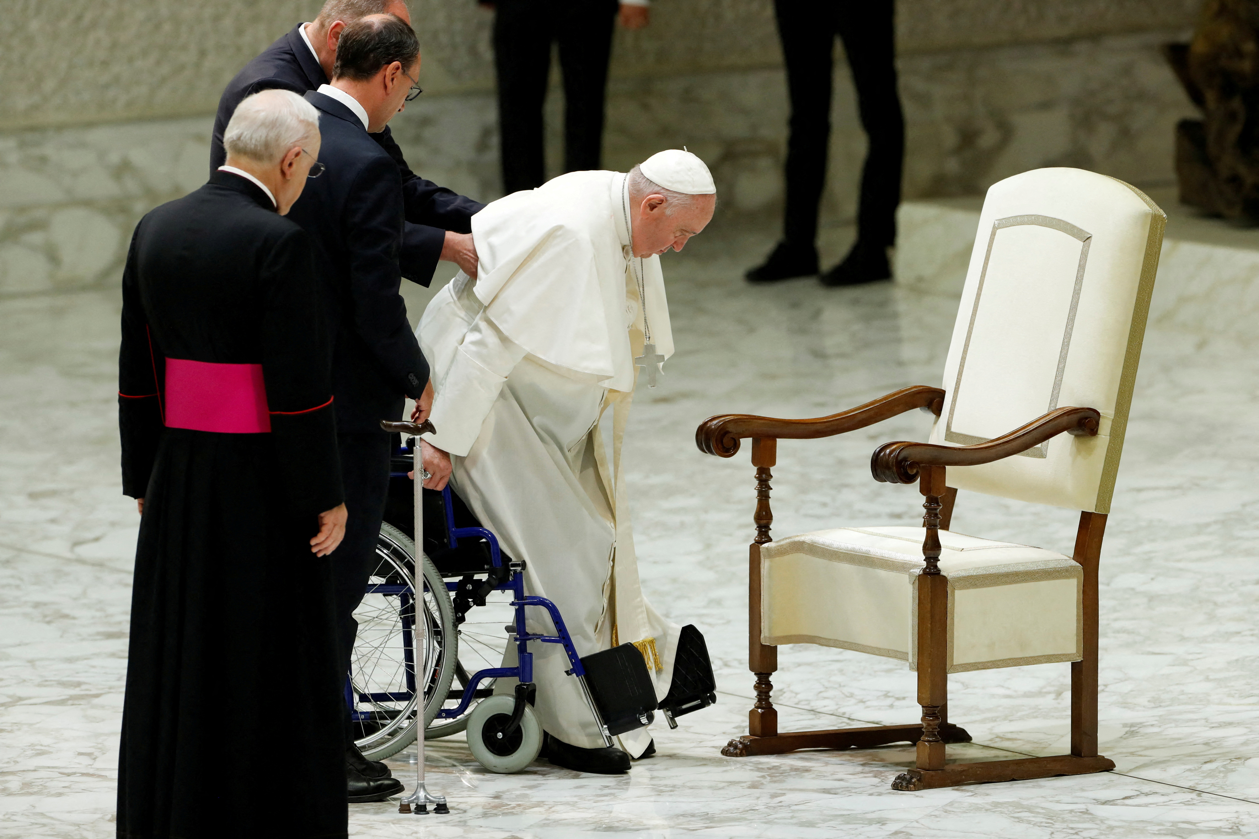 Pope Francis, slowing down as he ages, appoints personal medical assistant Reuters