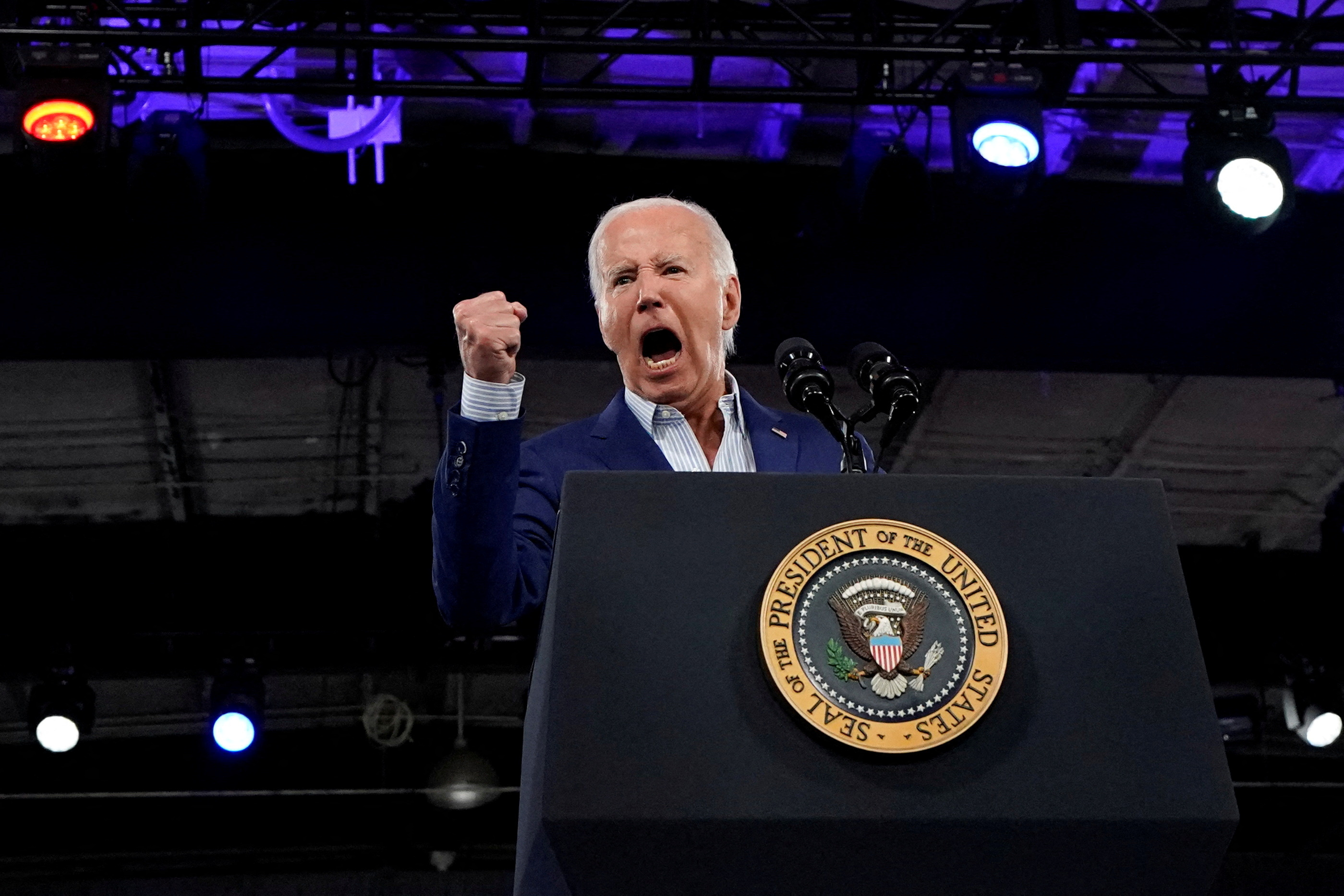 Biden acknowledges age, bad debate performance but vows to beat Trump ...