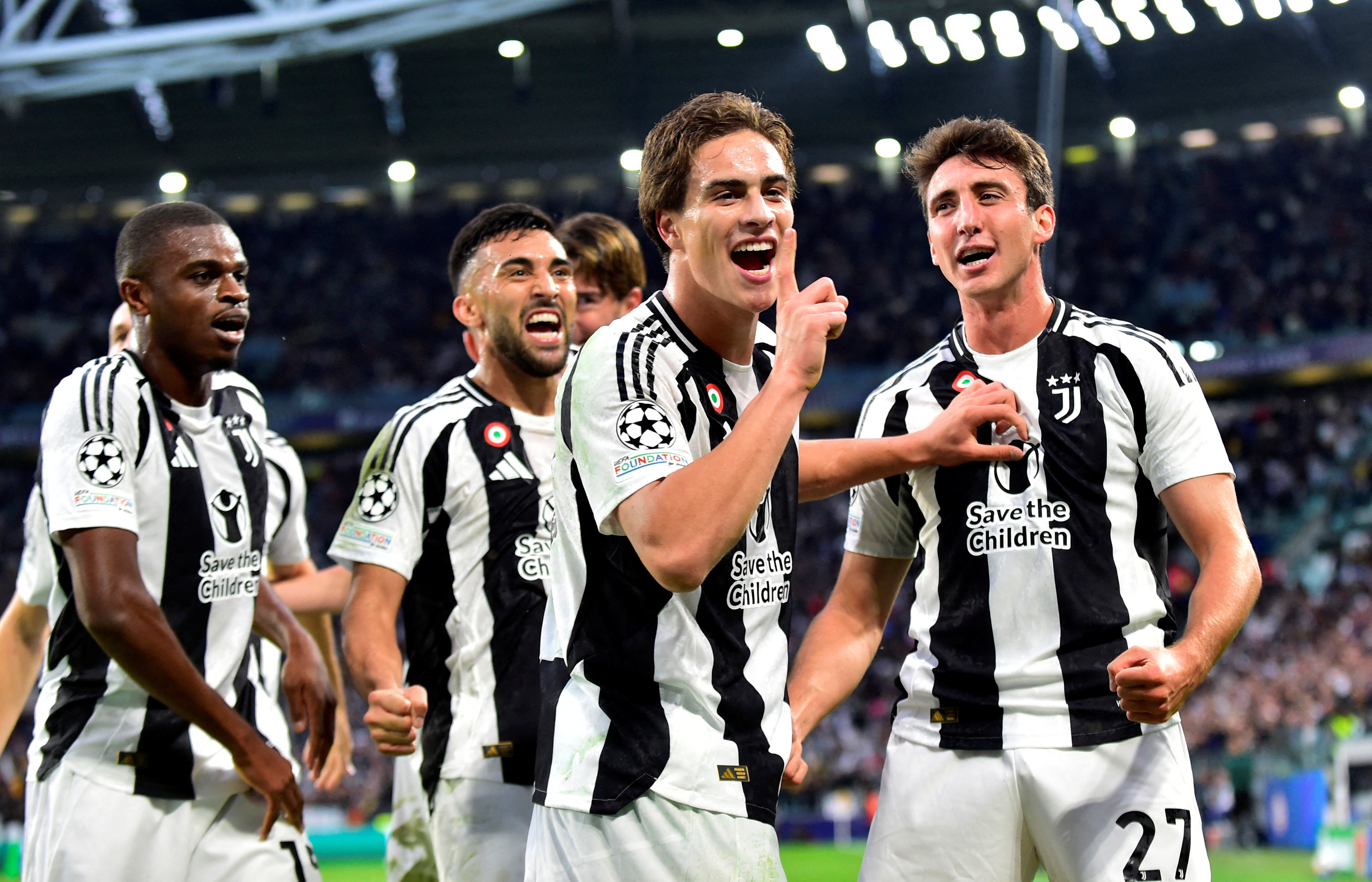 Juventus return to Champions League with 3-1 win against PSV | Reuters