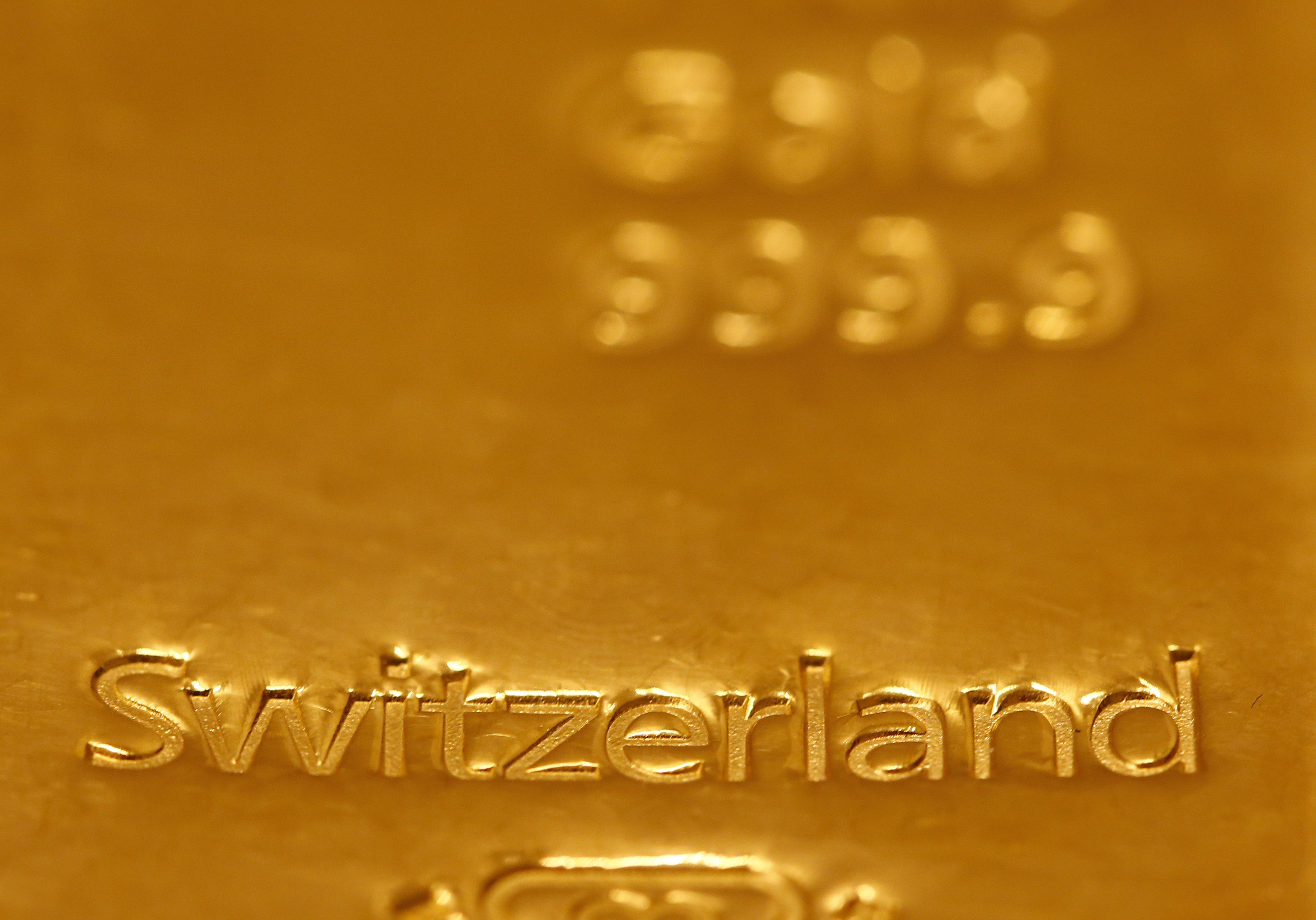 Swiss gold exports fall on lower supplies to India Reuters