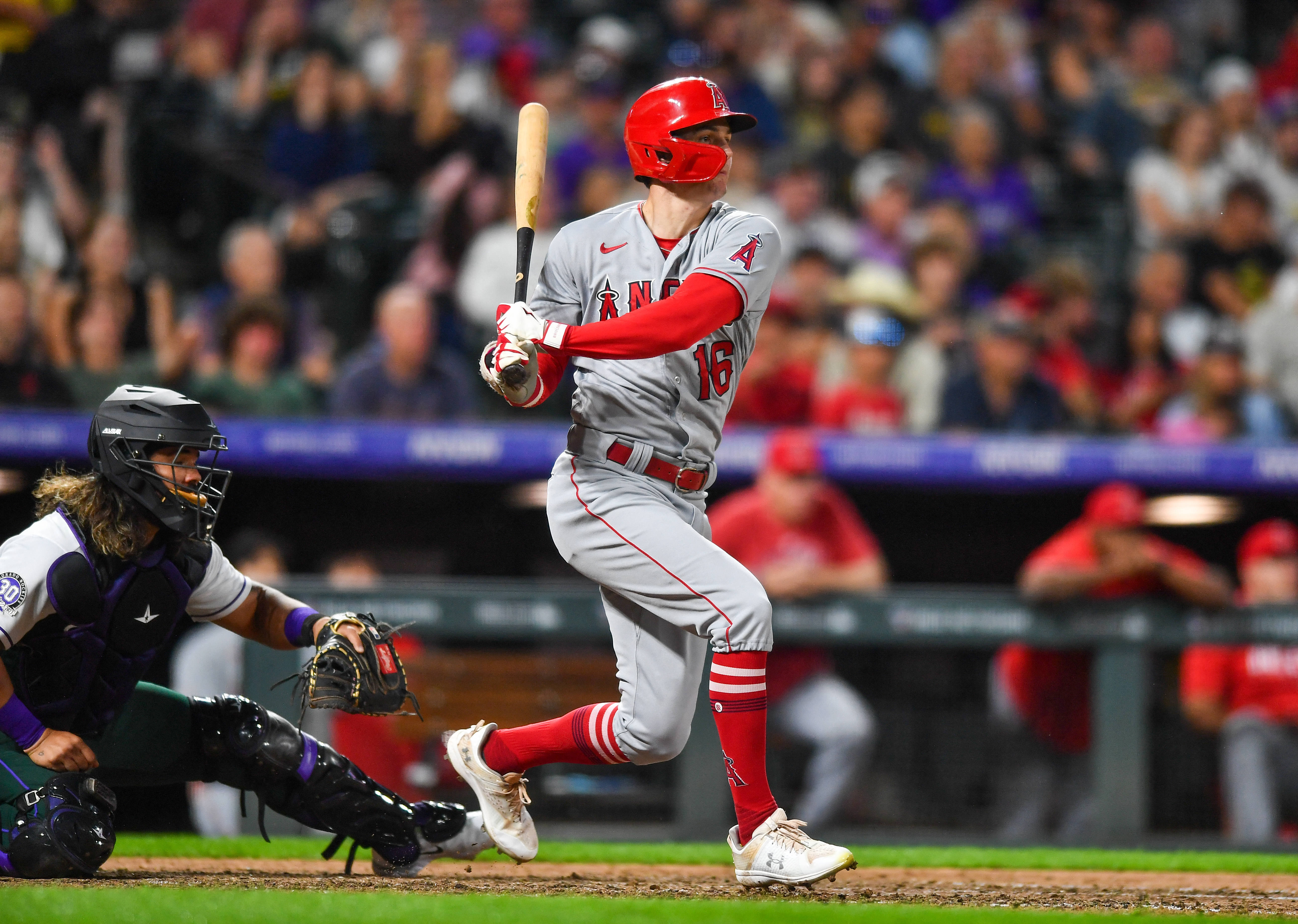 Angels destroy Rockies, set team records in 25-1 win