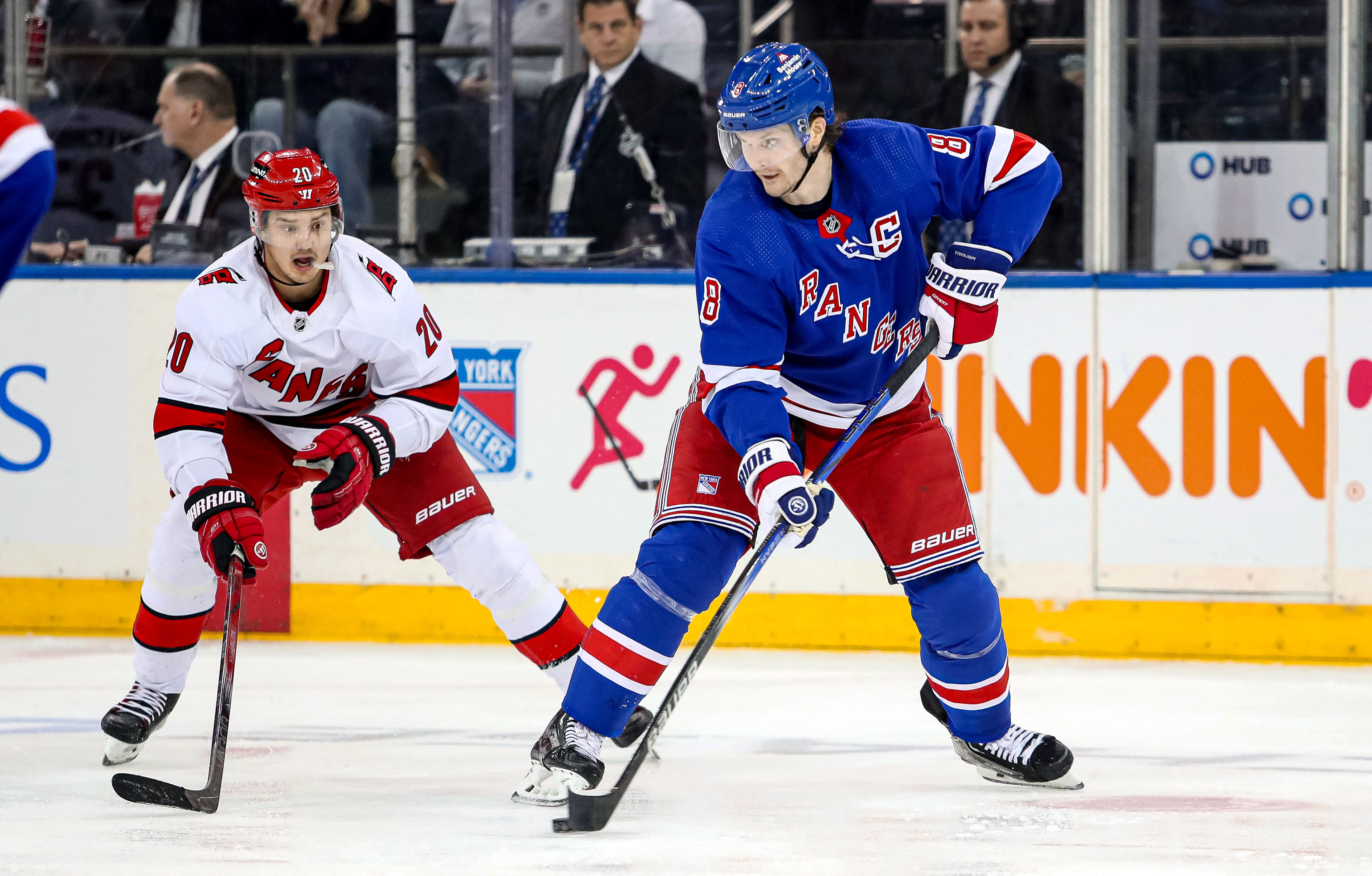 Andrei Svechnikov Fuels Hurricanes' Rout Of Rangers | Reuters