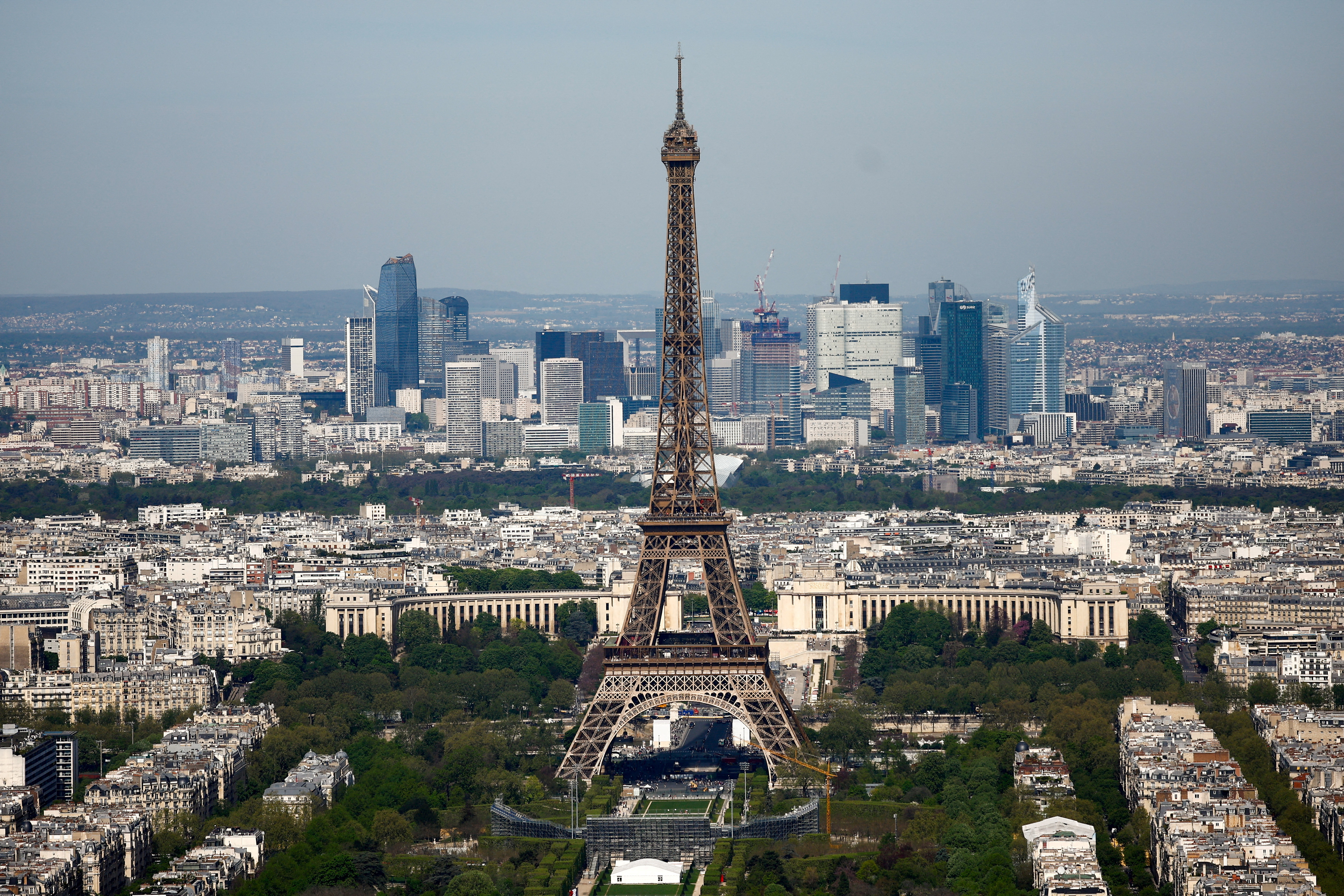 Olympic and Paralympic sites ahead of the Paris 2024 Olympic Games