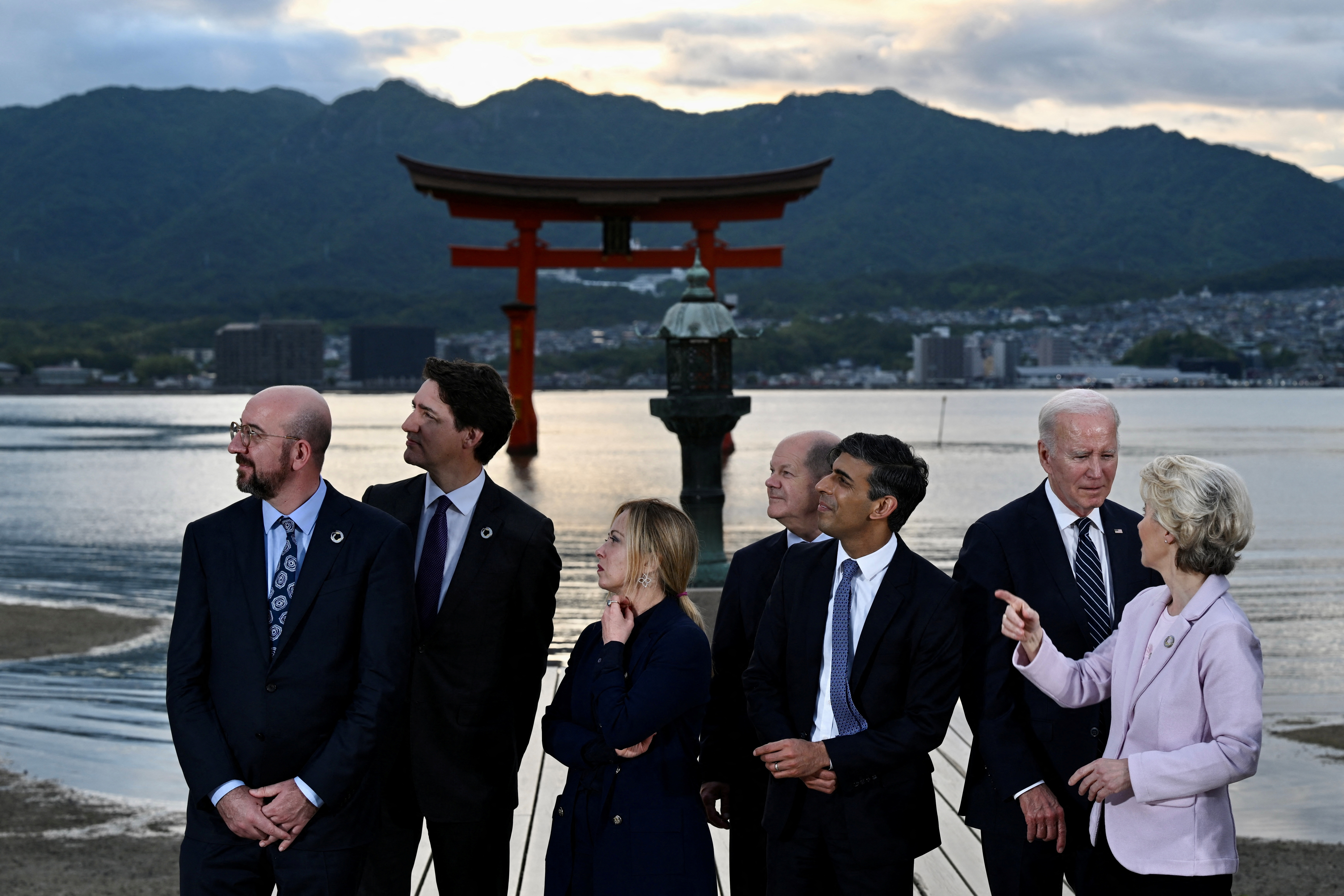 Семерка в японии. Байден g7 Япония. Саммит g7 2023 Хиросима.