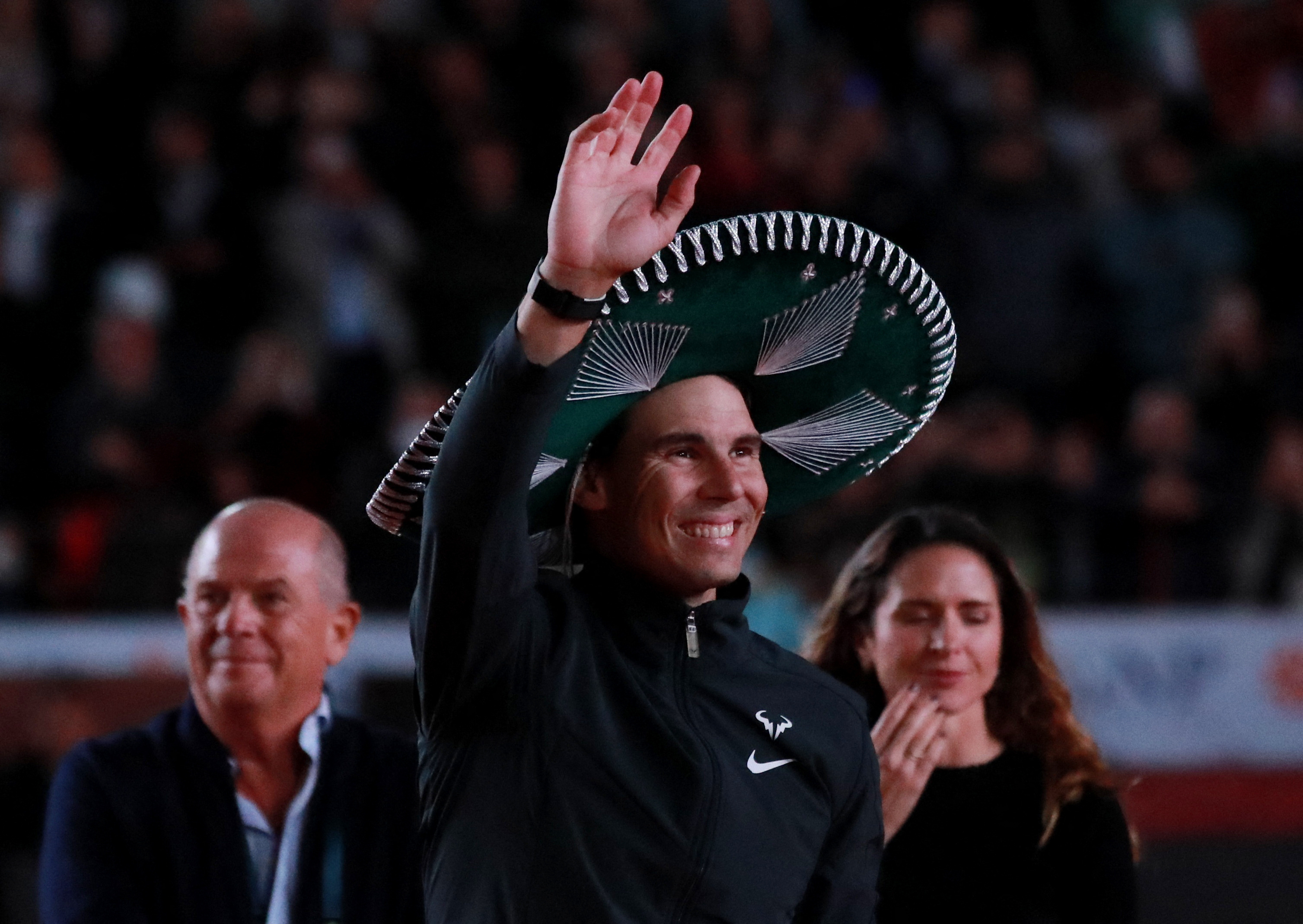 Rafael Nadal exhibition match in Mexico City