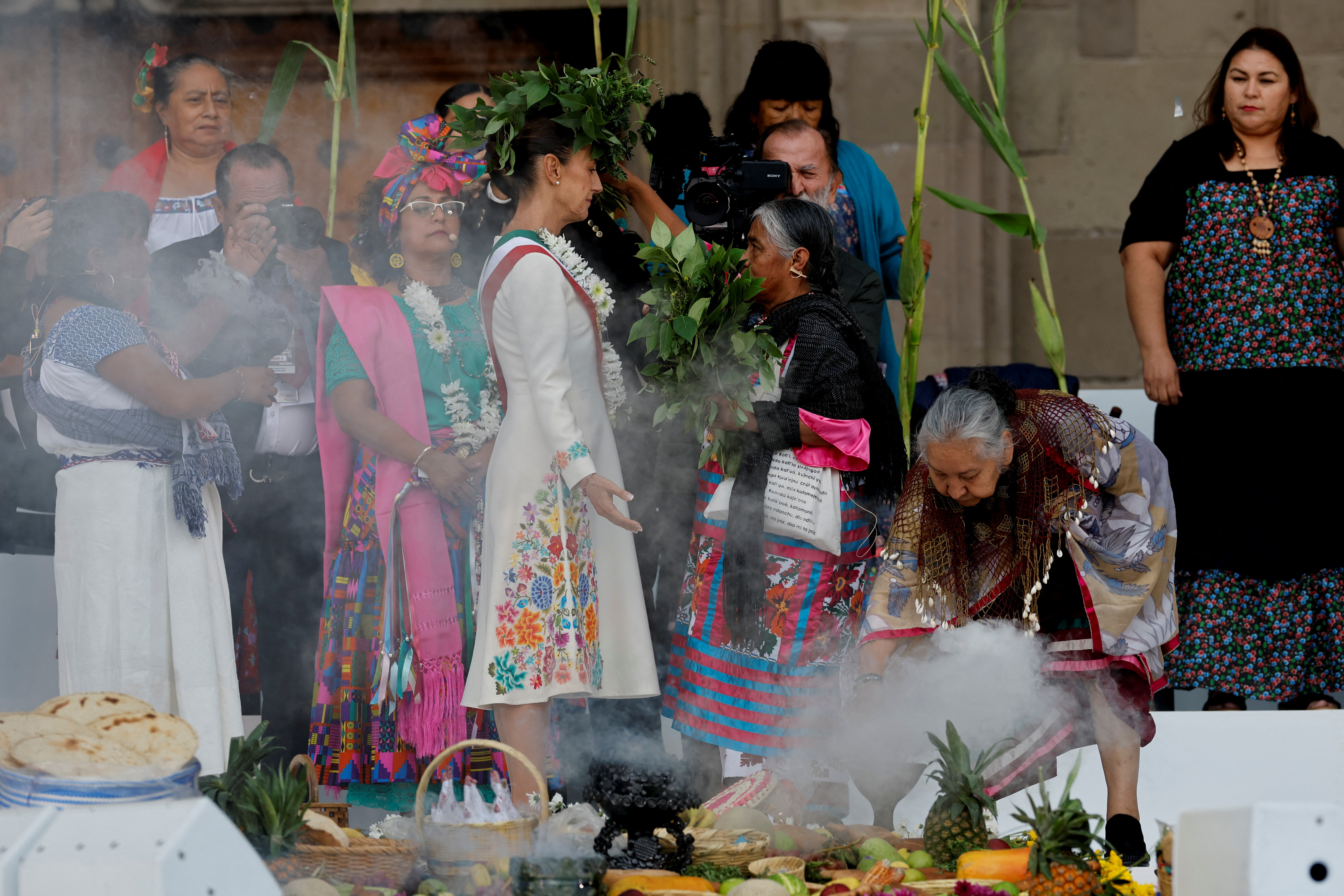 Claudia Sheinbaum takes office as Mexican president