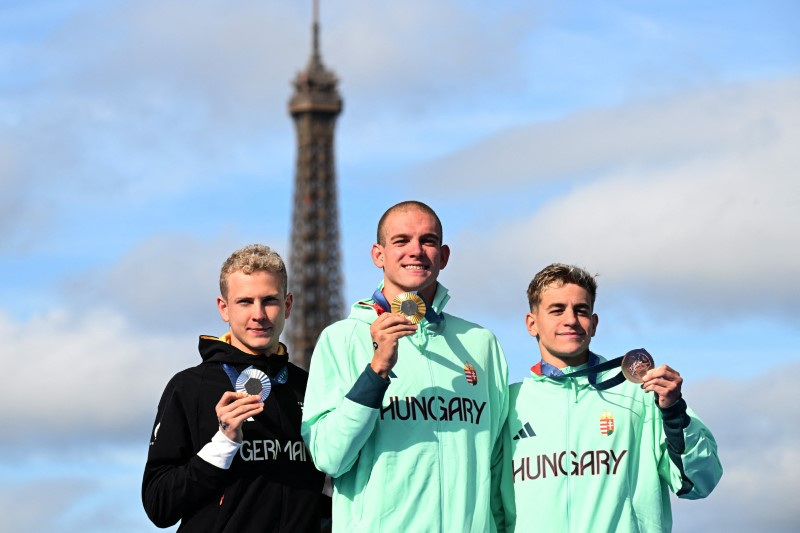 Marathon Swimming - Men's 10km Victory Ceremony