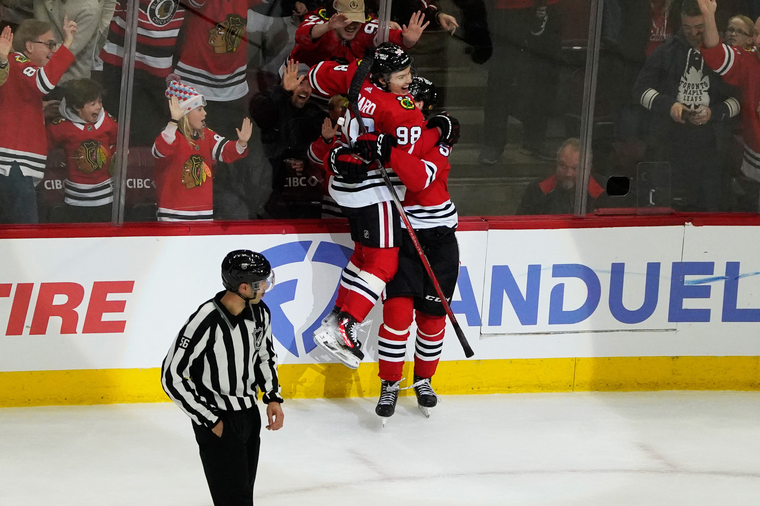 Kevin Korchinski Lifts Blackhawks To OT Win Over Maple Leafs | Reuters