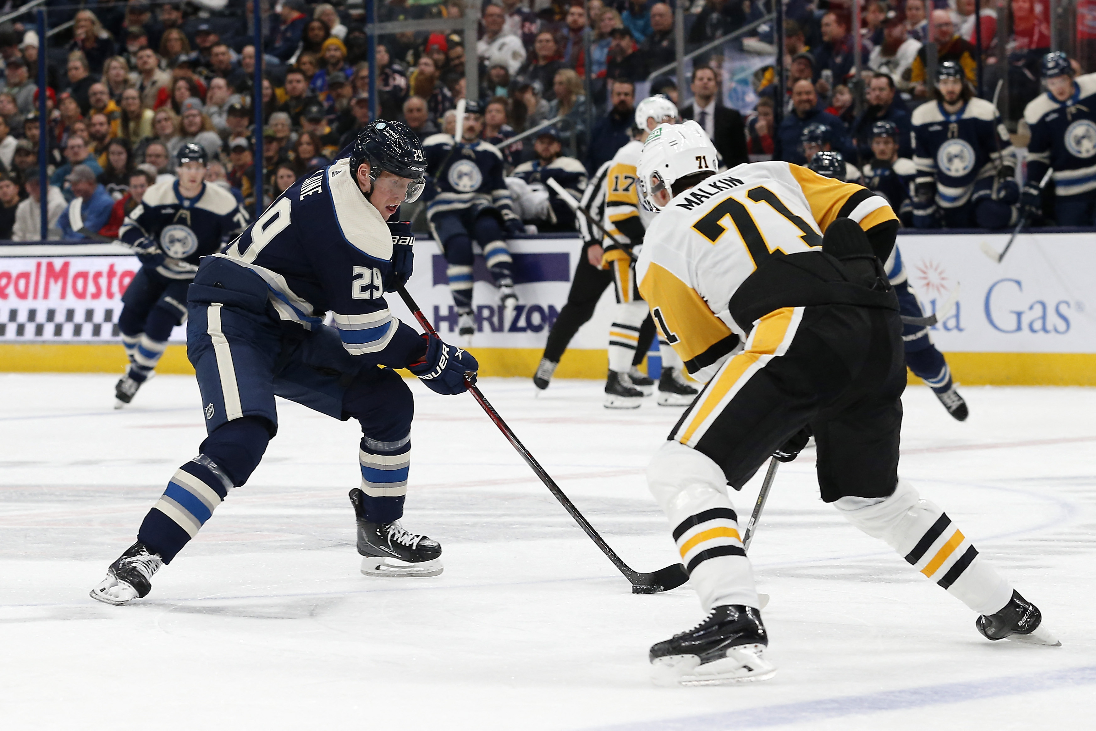 Penguins' Sidney Crosby posts hat trick in win over Blue Jackets | Reuters