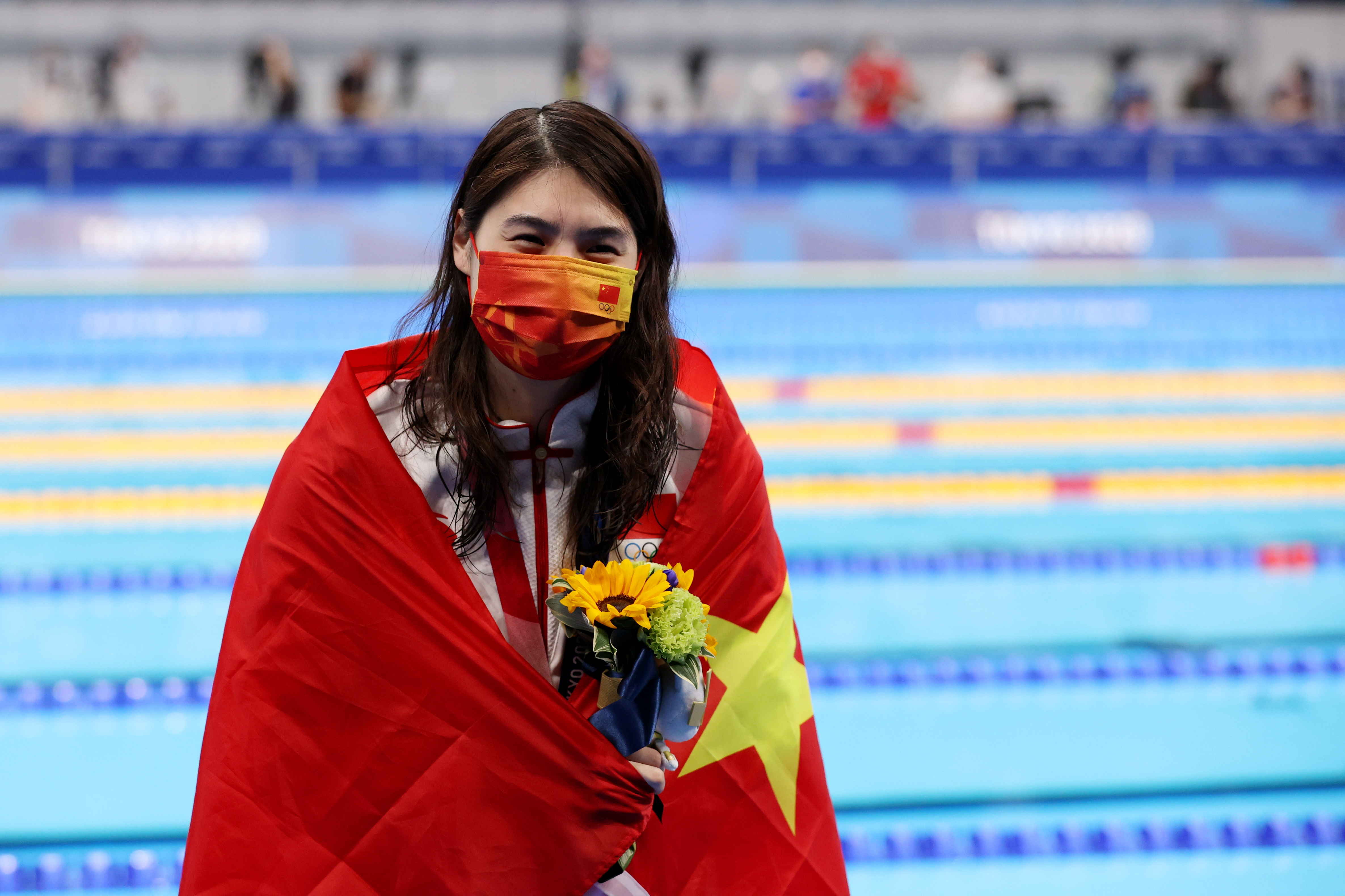 Swimming China S Butterfly Queen Zhang Wins Double Gold Reuters