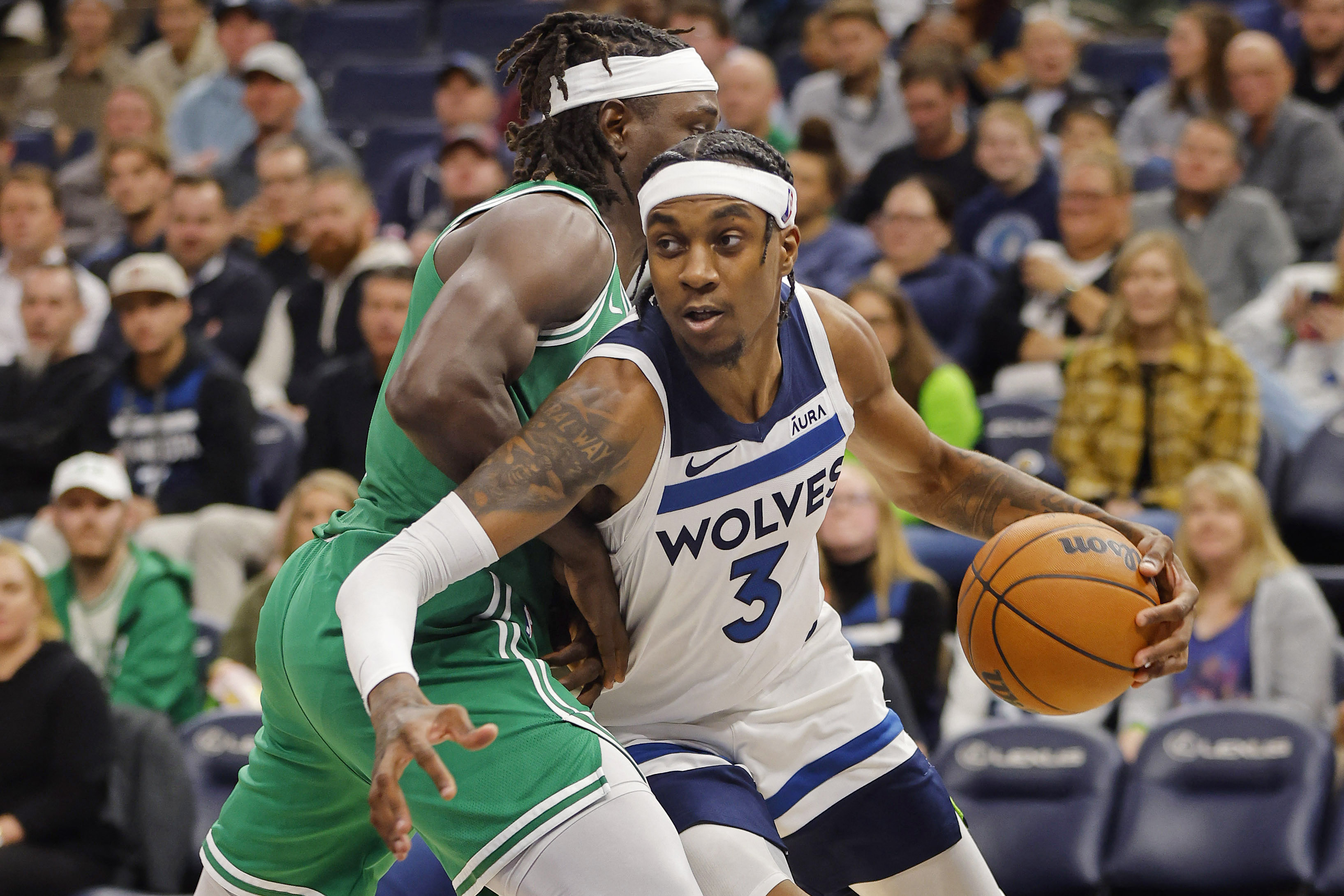 Anthony Edwards Helps Wolves End Celtics' Unbeaten Start | Reuters