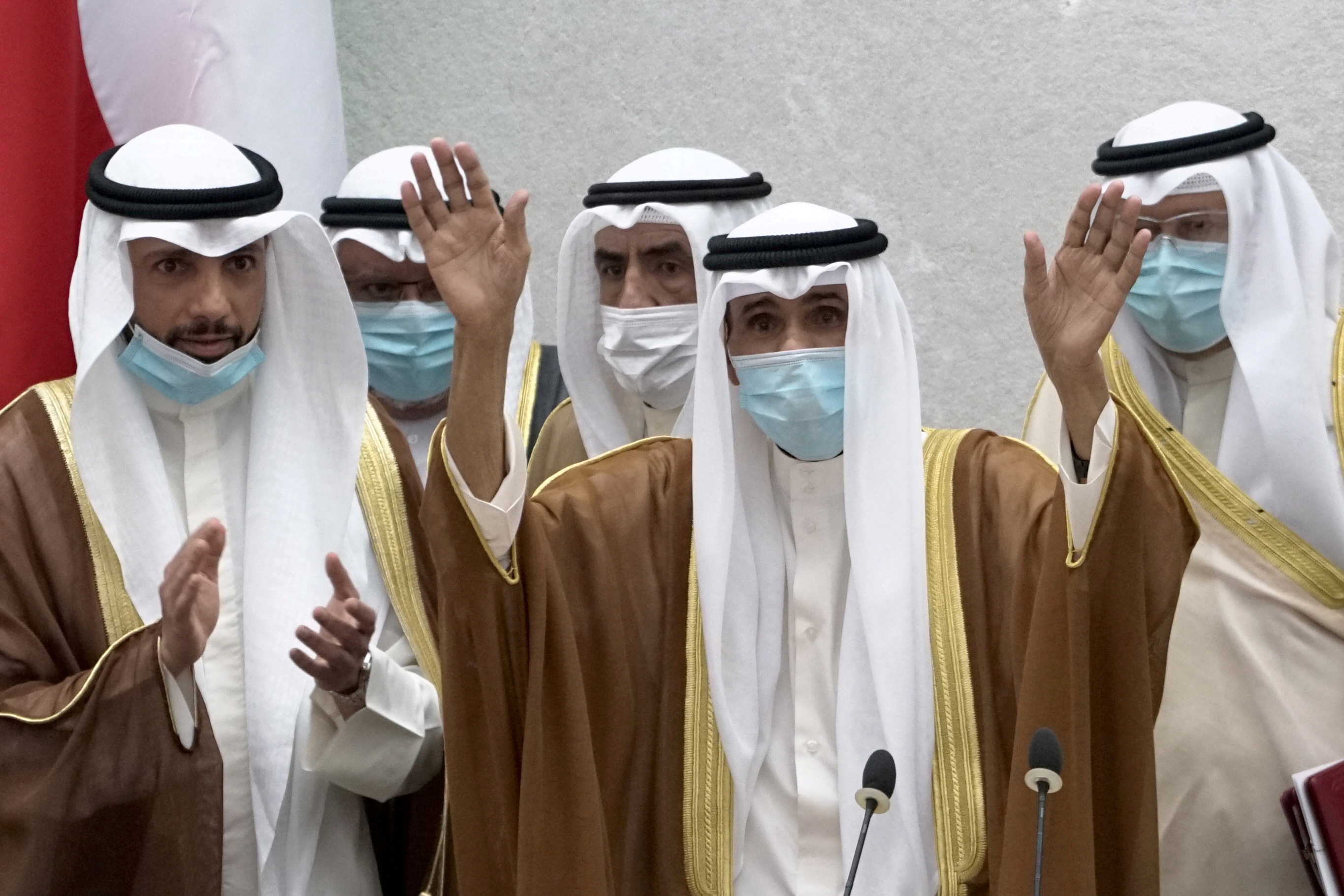 Sheikh Nawaf al Ahmed al Sabah is sworn-in as new Emir of Kuwait