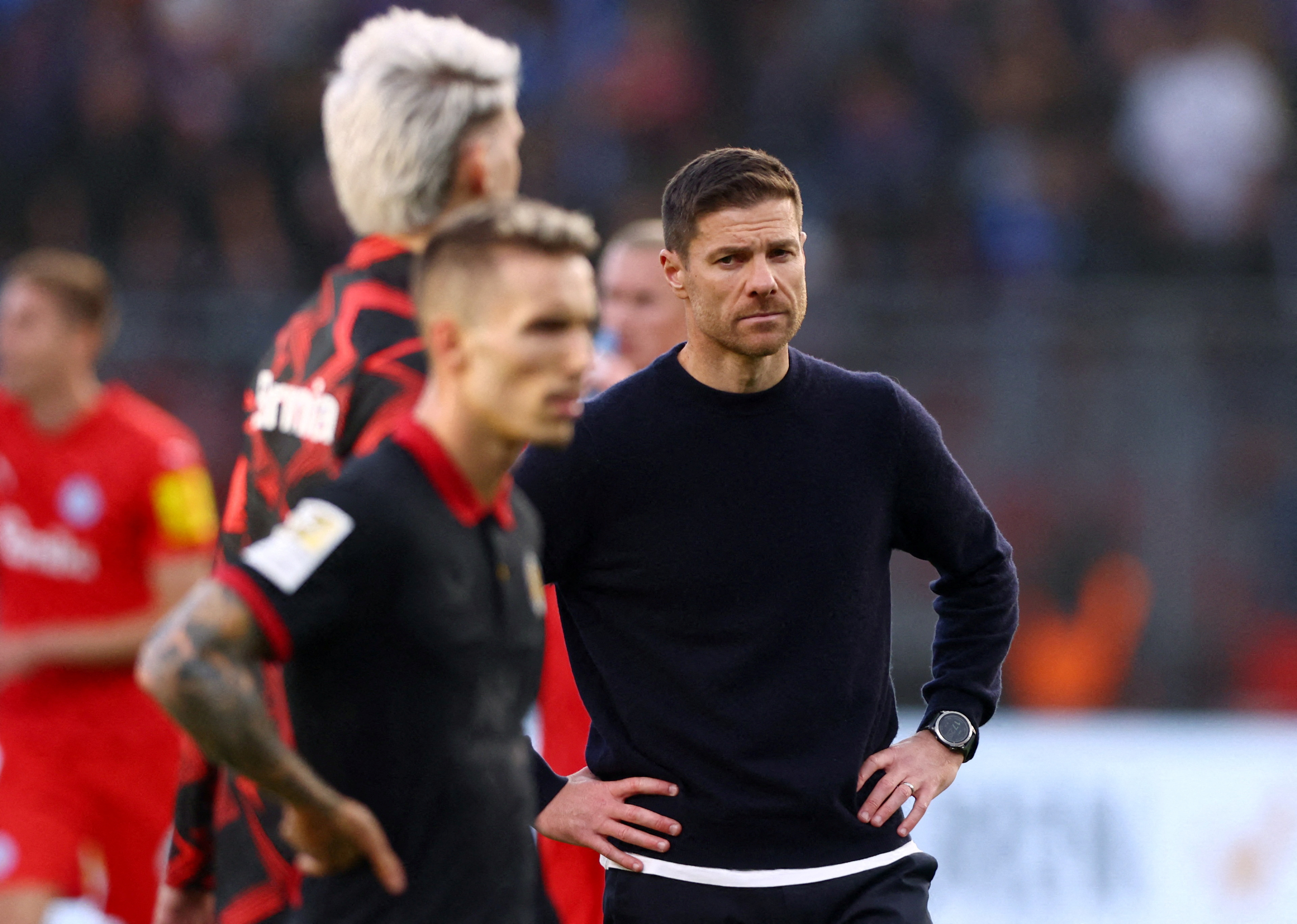 Leverkusen pay price for being complacent, says coach Alonso | Reuters