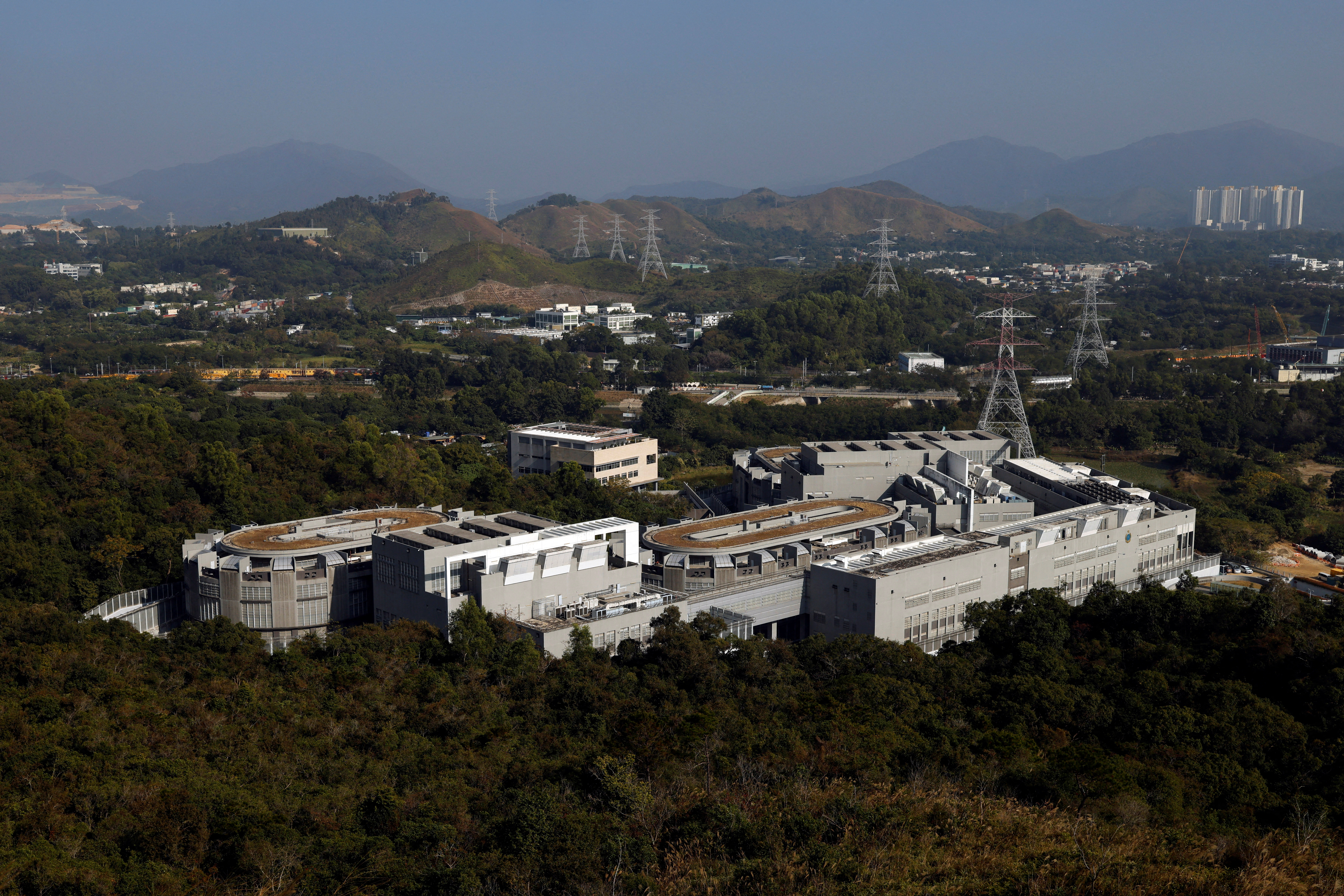 A general view show the Lo Wu Correctional Institution, in Hong Kong