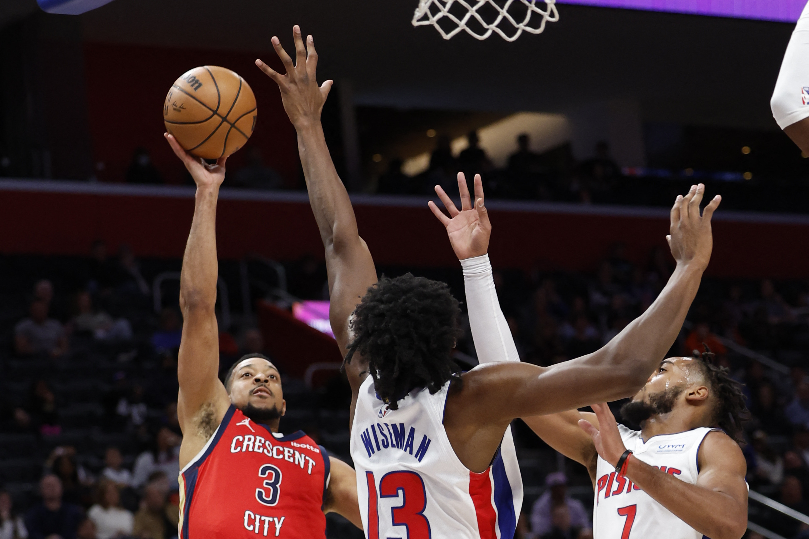 Pelicans cruise past Pistons in wire-to-wire win | Reuters