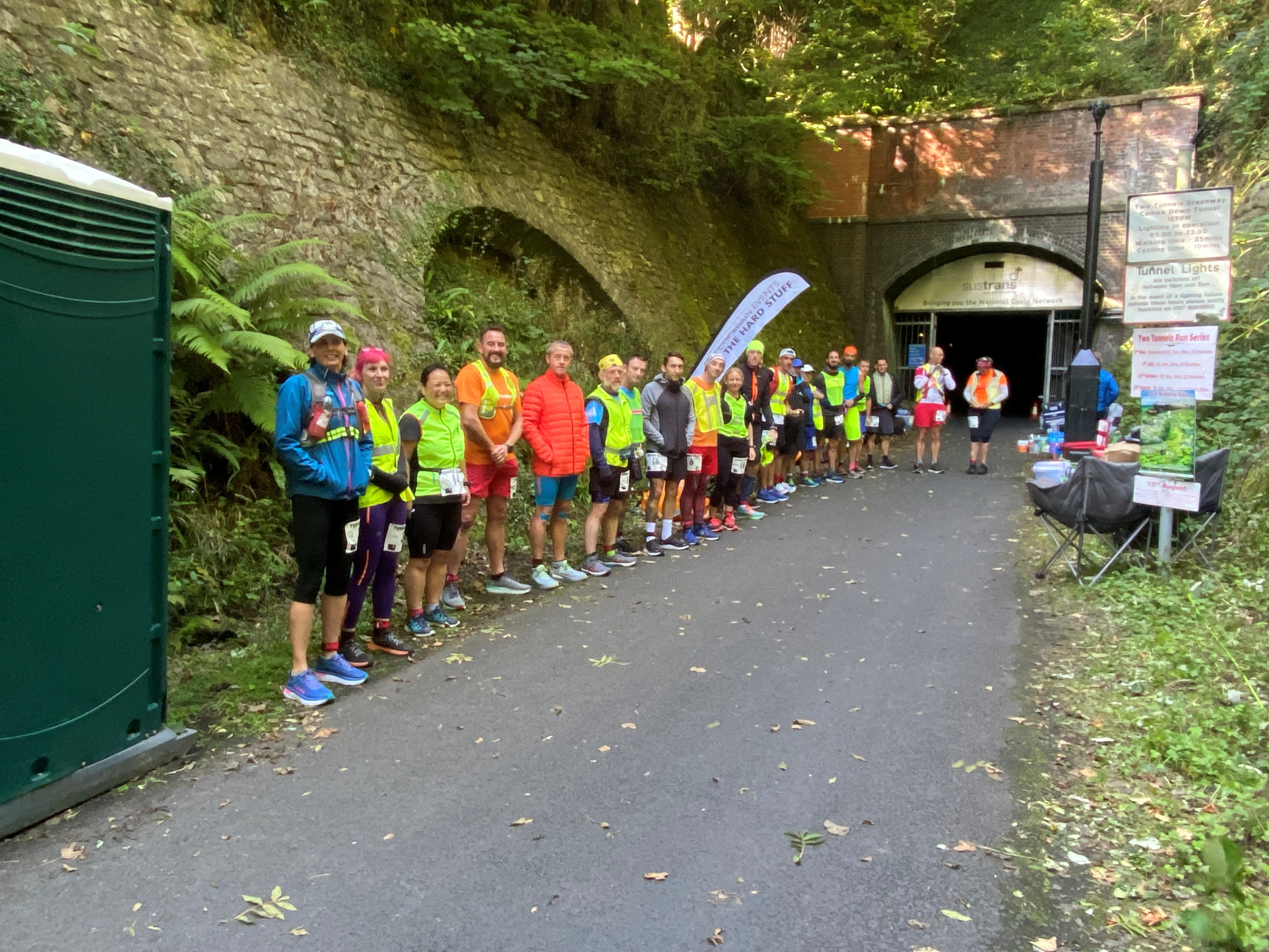'The Tunnel', a 200 mile run inside the Combe Down Tunnel in Bath
