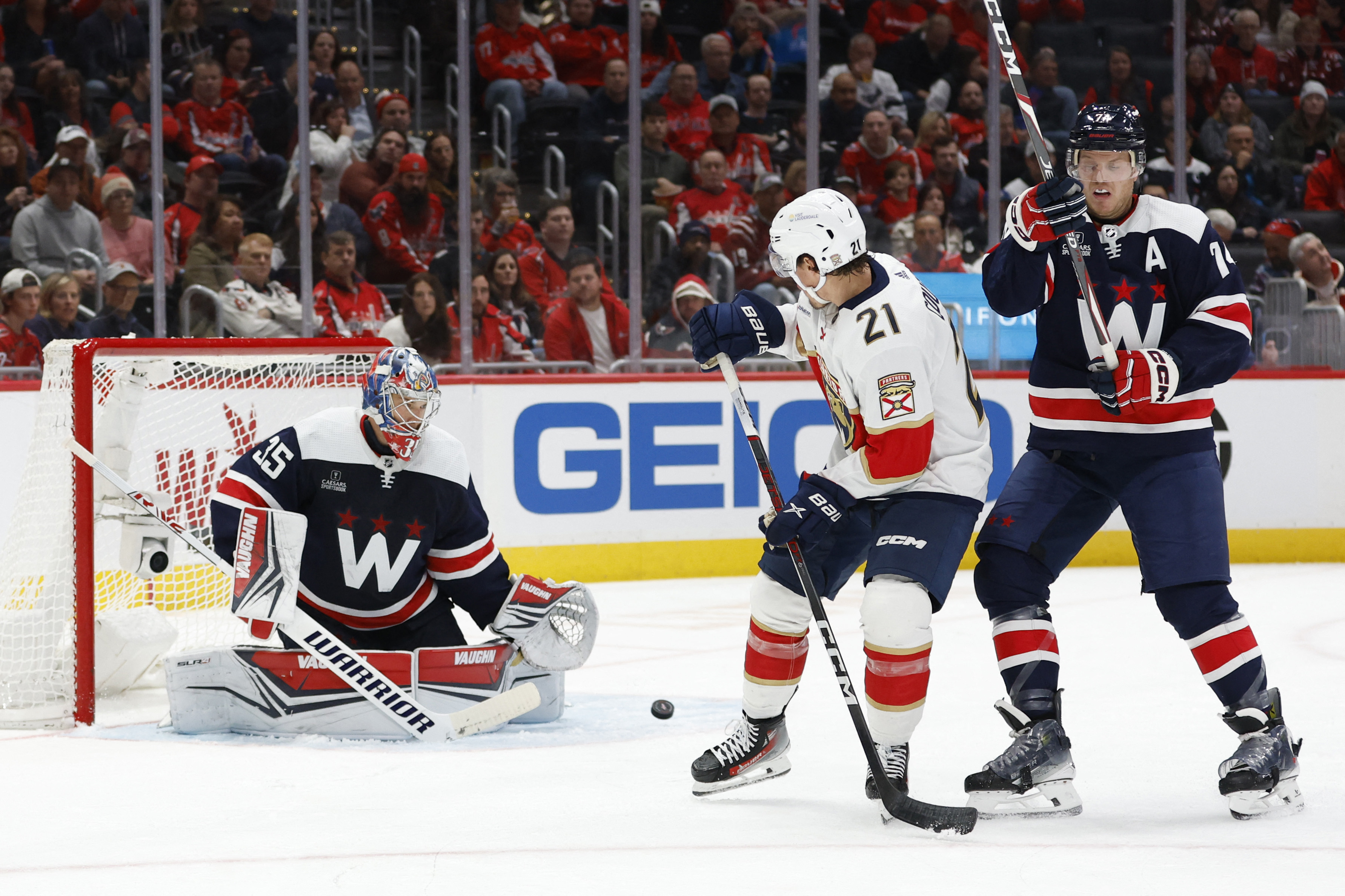 Sam Reinhart Lifts Panthers Over Capitals In OT | Reuters