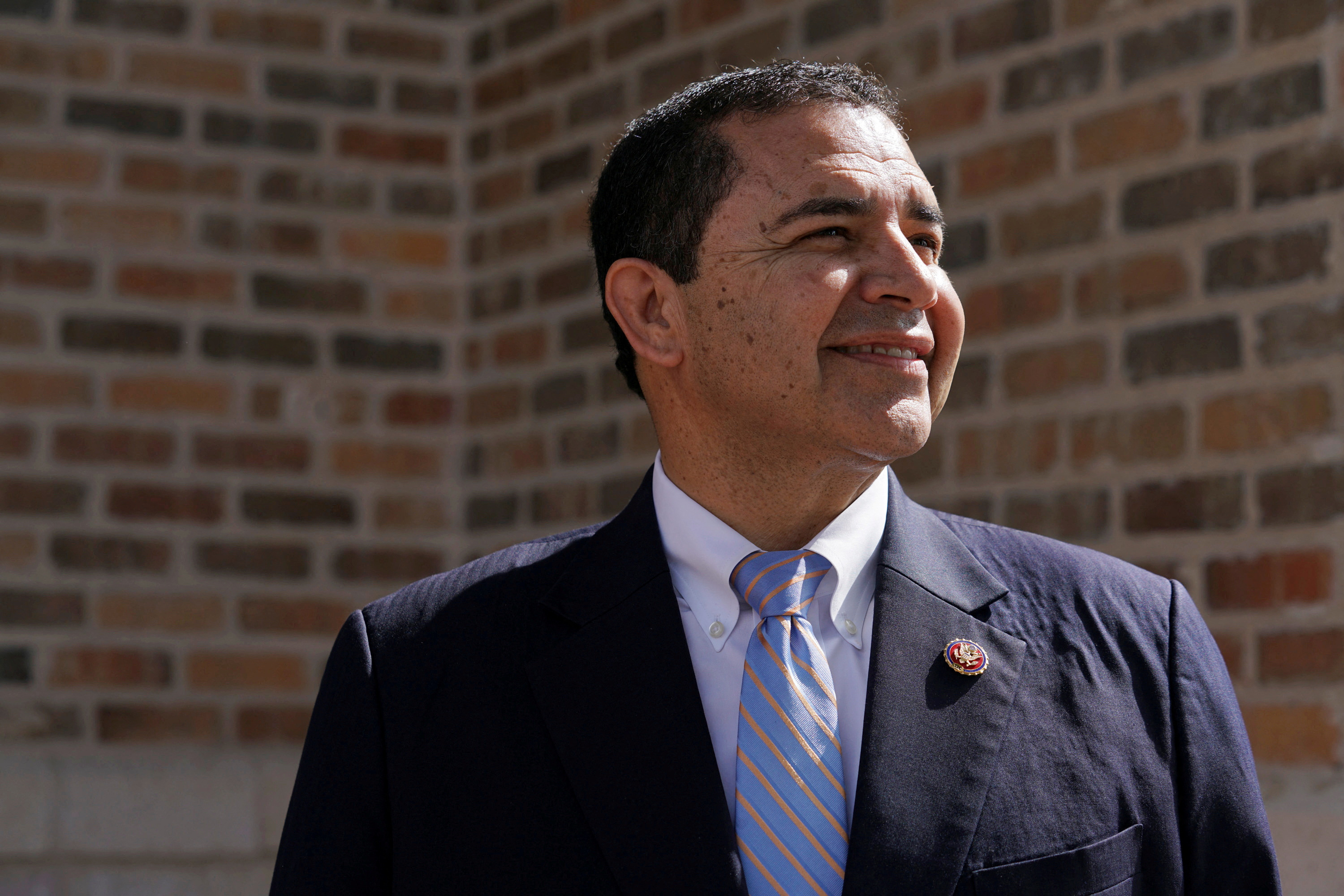 U.S. Rep. Henry Cuellar (D-TX) poses for a photo in Laredo, Texas