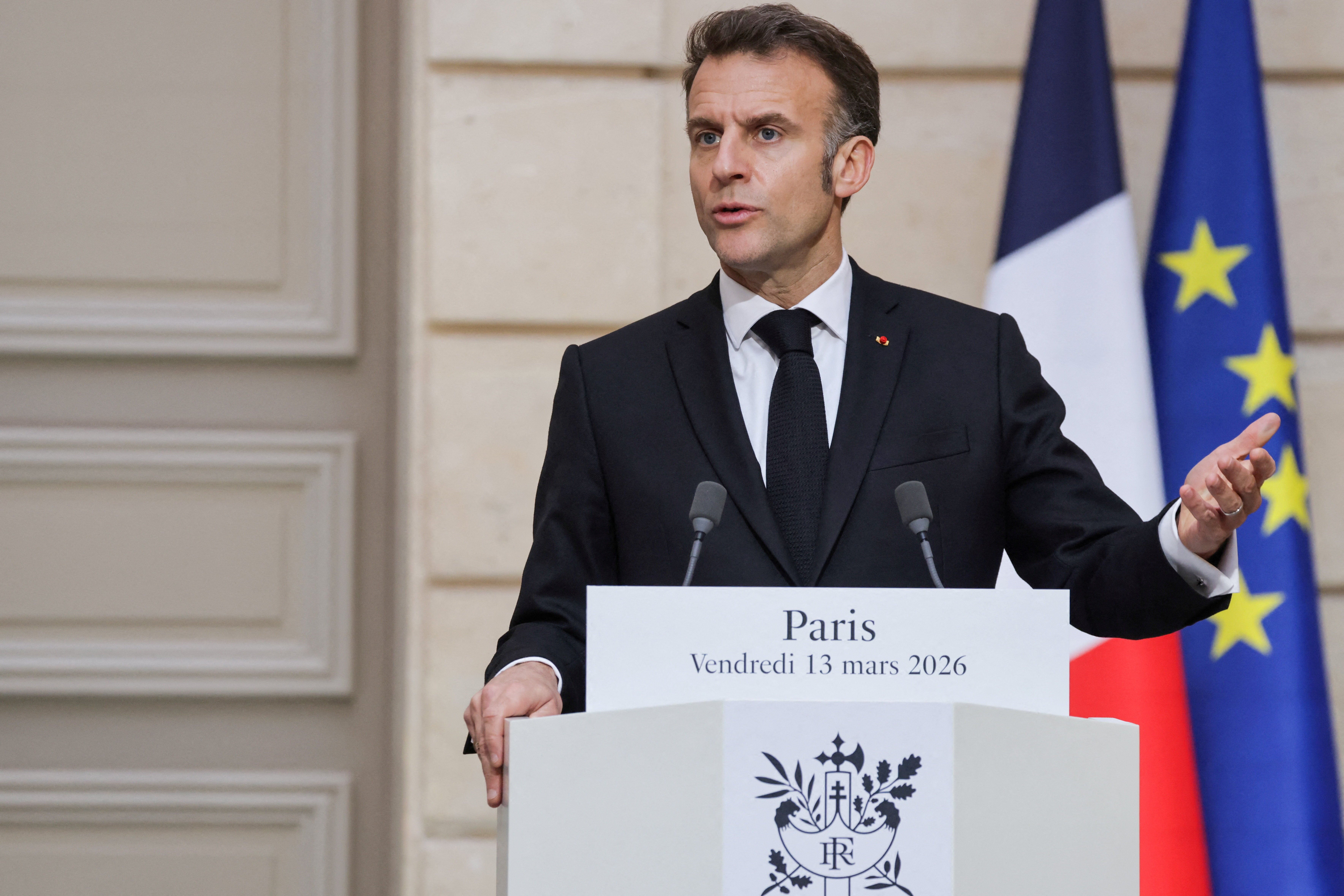 France will never take part in operations to unblock Hormuz Strait