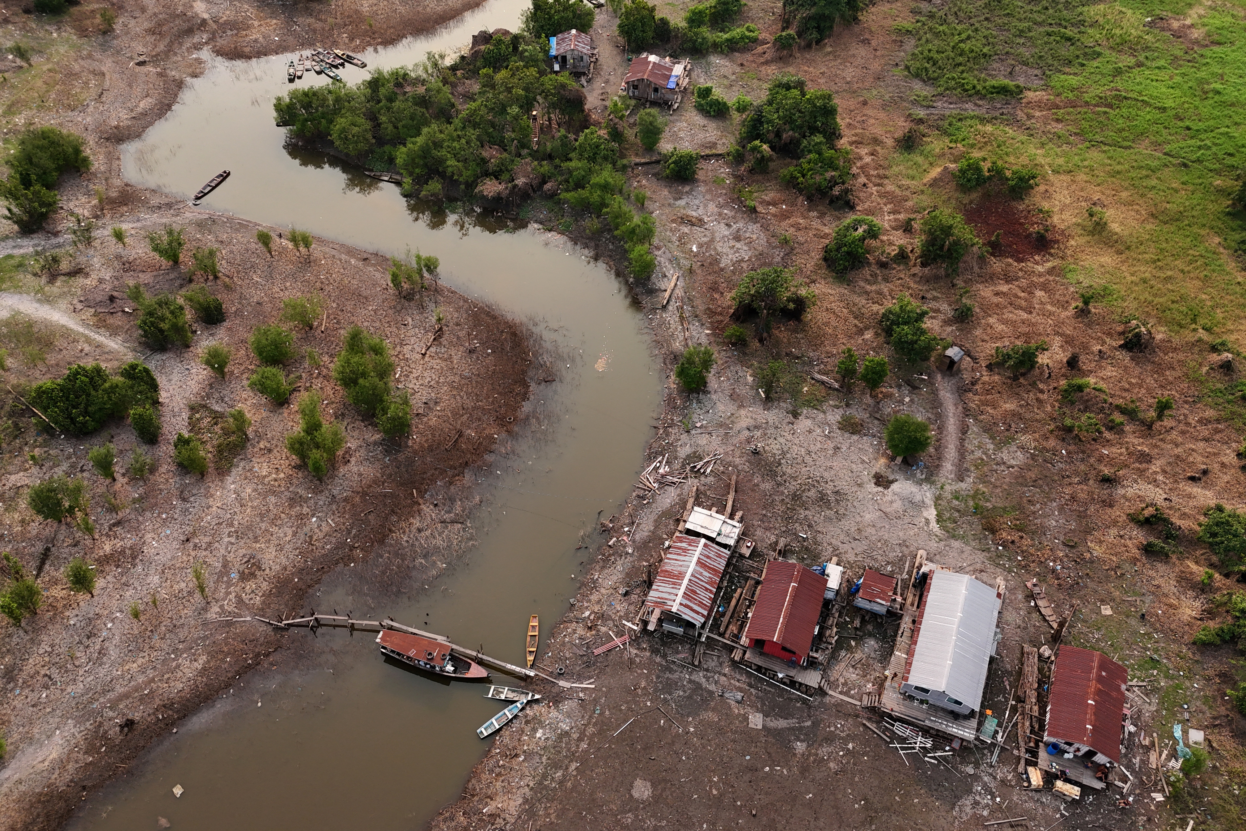 Amazon river levels fall due to lack of rain hurting navigation Reuters