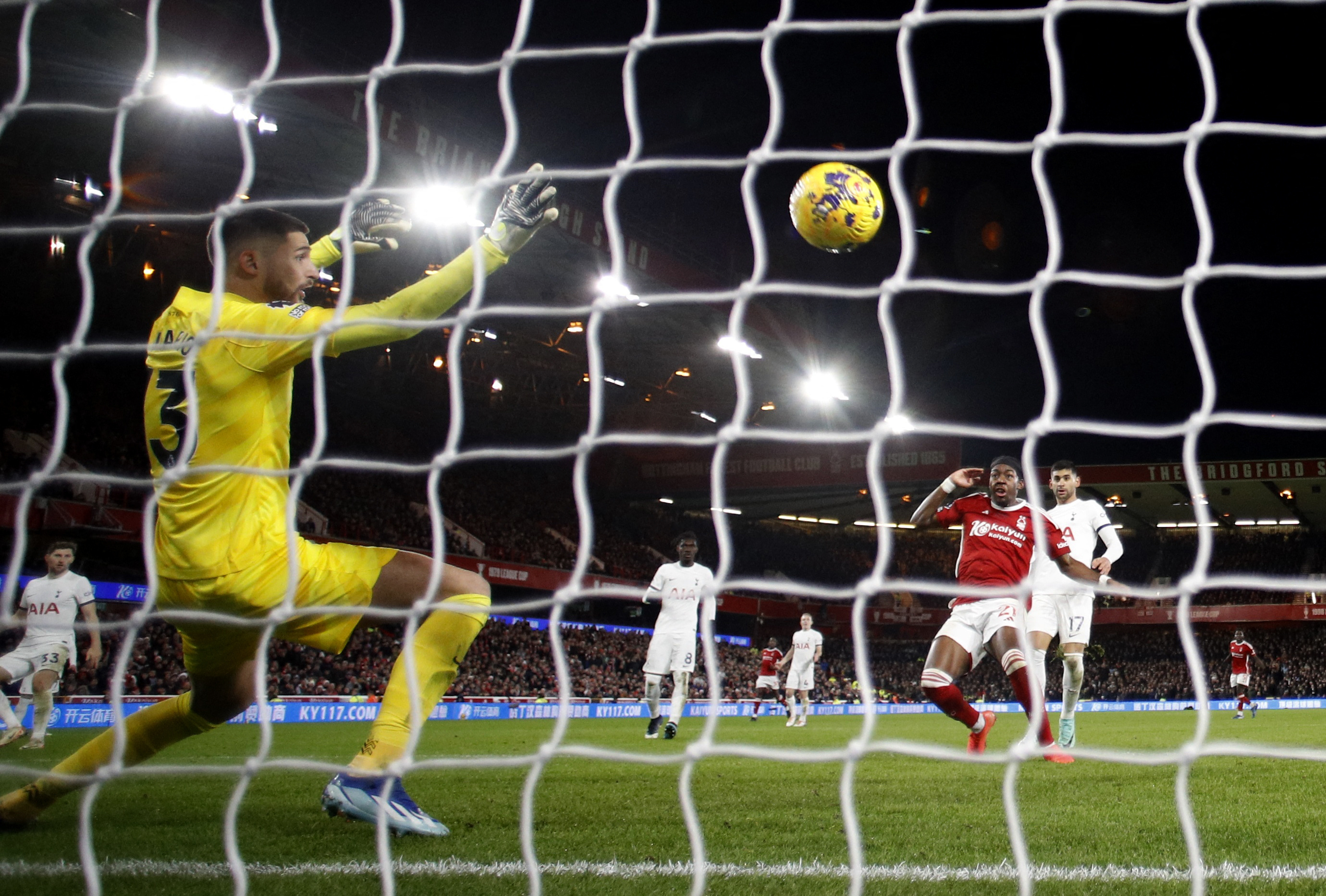 The full-time moment Guglielmo Vicario instigated after Tottenham