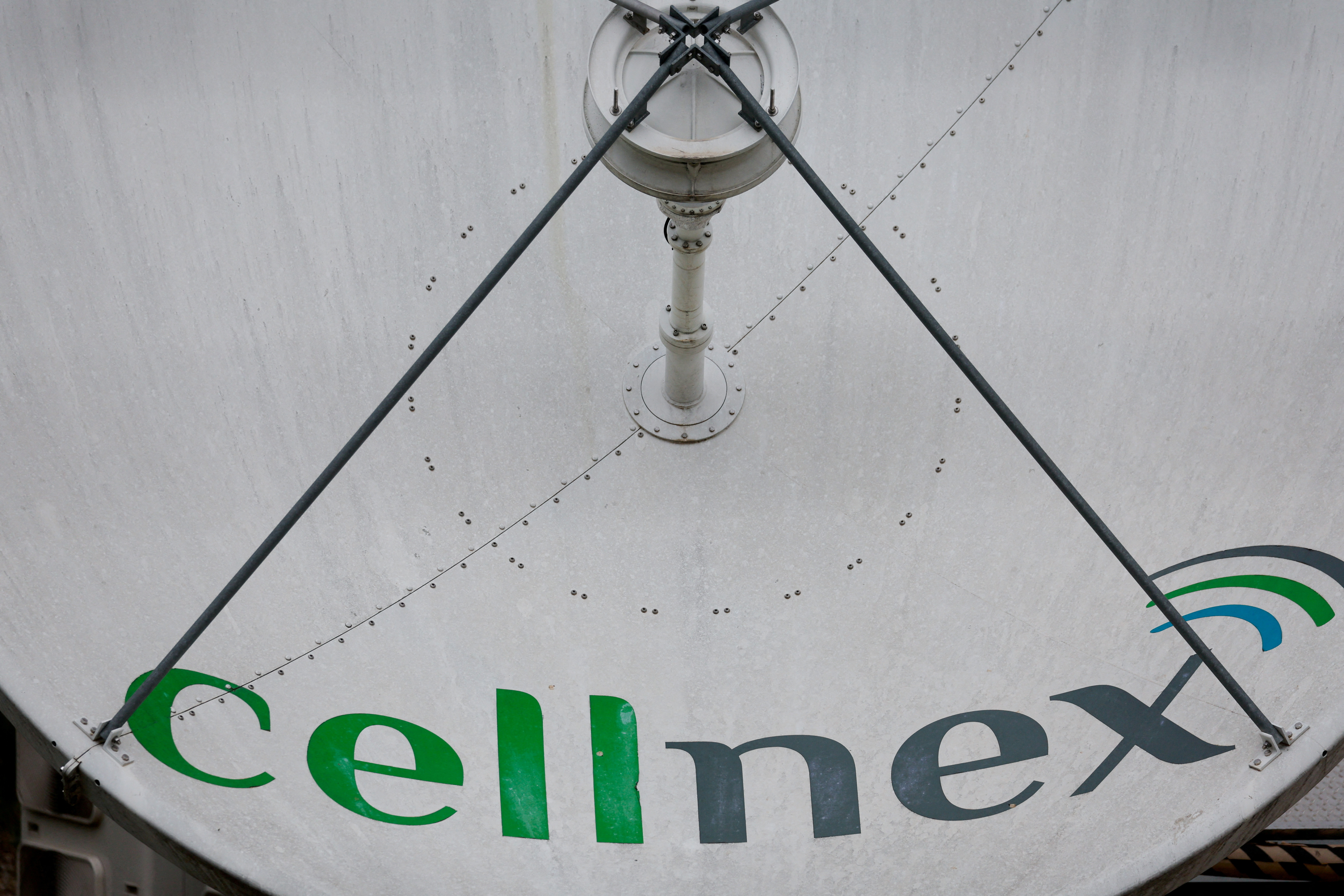 A telecom antenna of Spanish telecom infrastructure company Cellnex is seen in Madrid, Spain