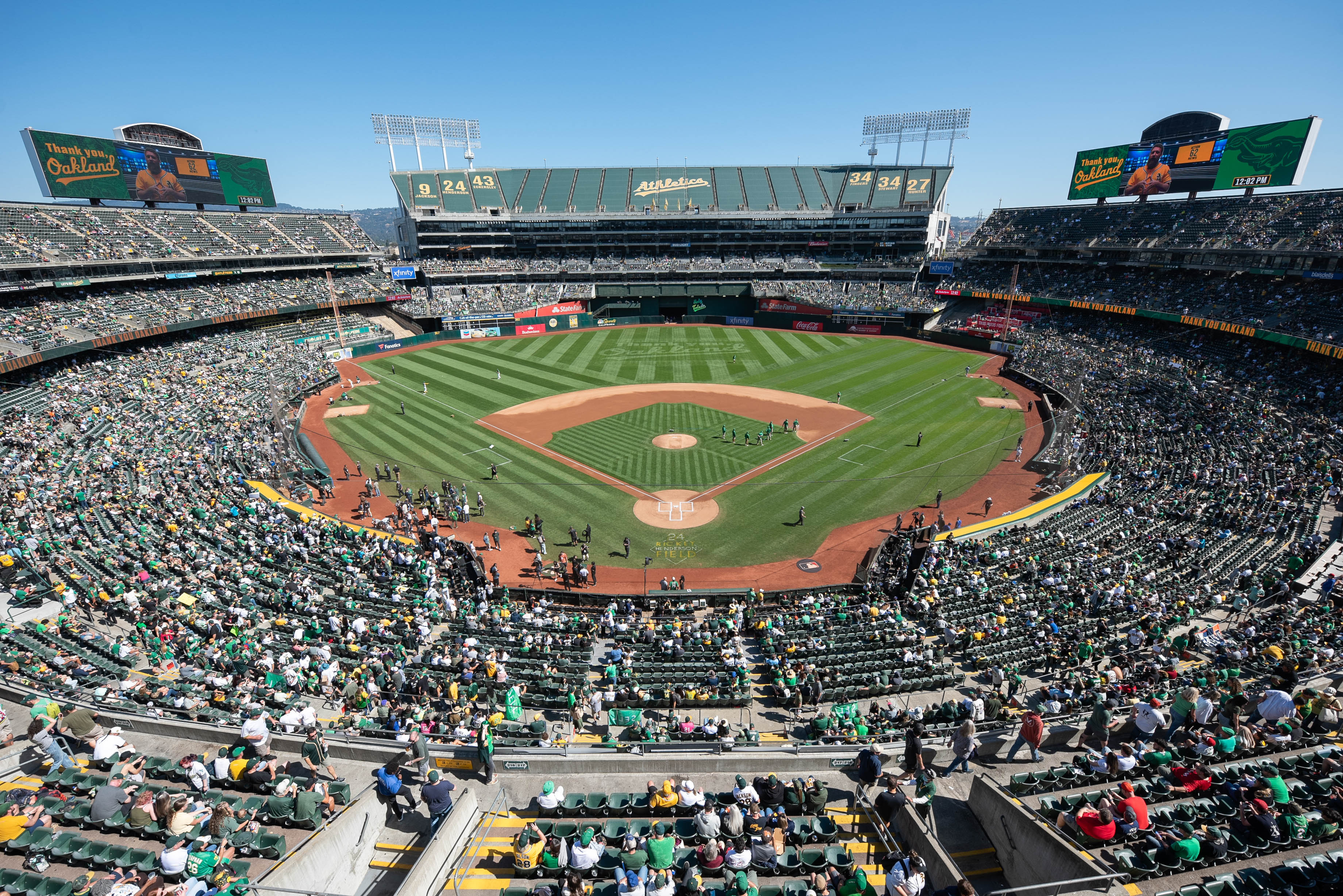 MLB＝来季移転のアスレチックス、オークランド最終戦に勝利